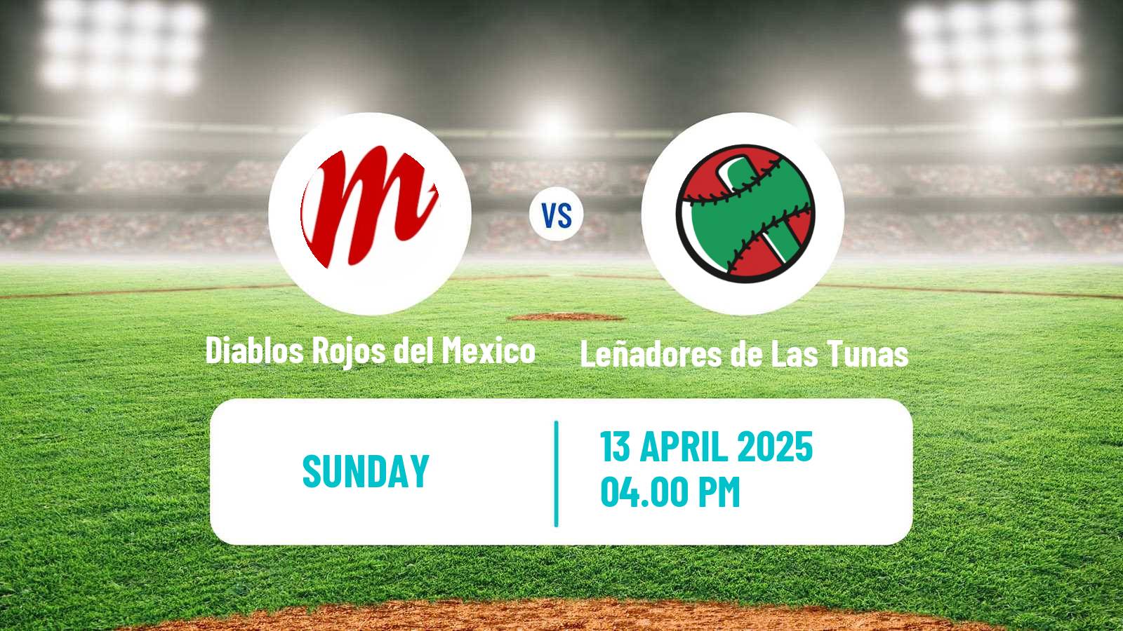Baseball Champions League Americas Baseball Diablos Rojos del Mexico - Leñadores de Las Tunas