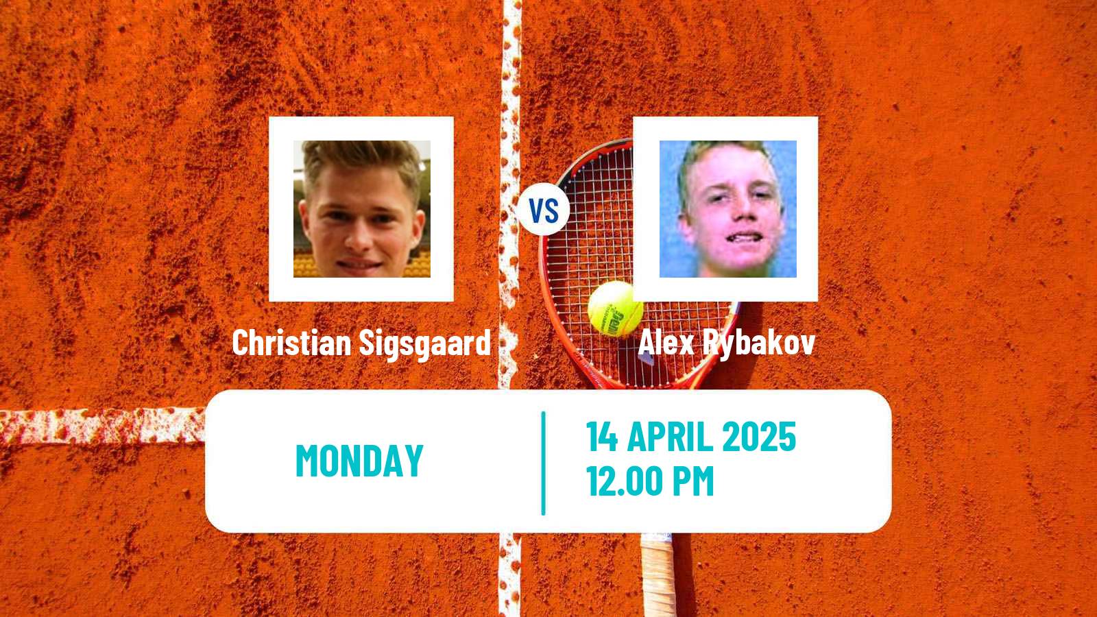 Tennis Tallahassee Challenger Men Christian Sigsgaard - Alex Rybakov