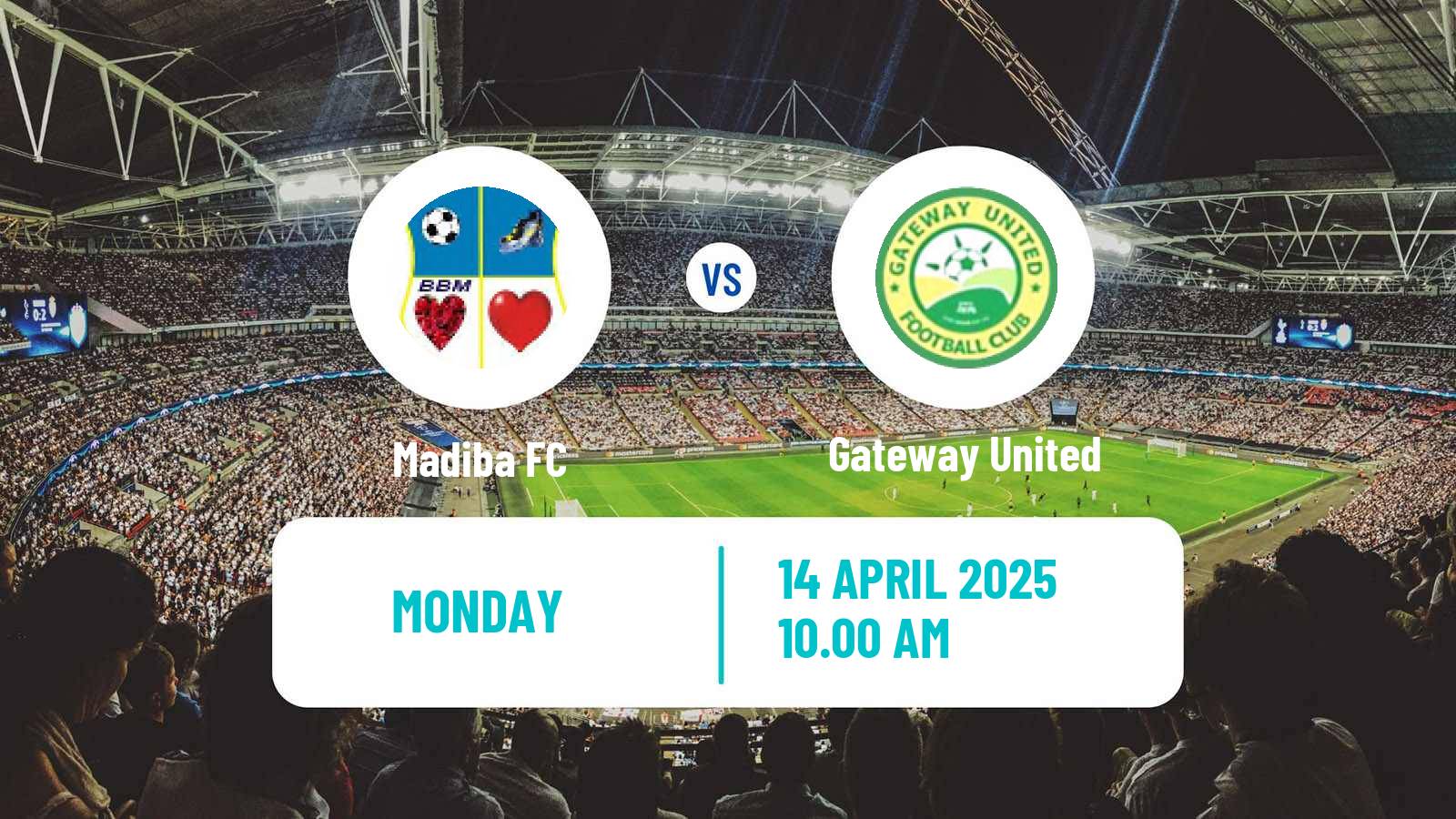 Soccer Nigerian National League Madiba - Gateway United
