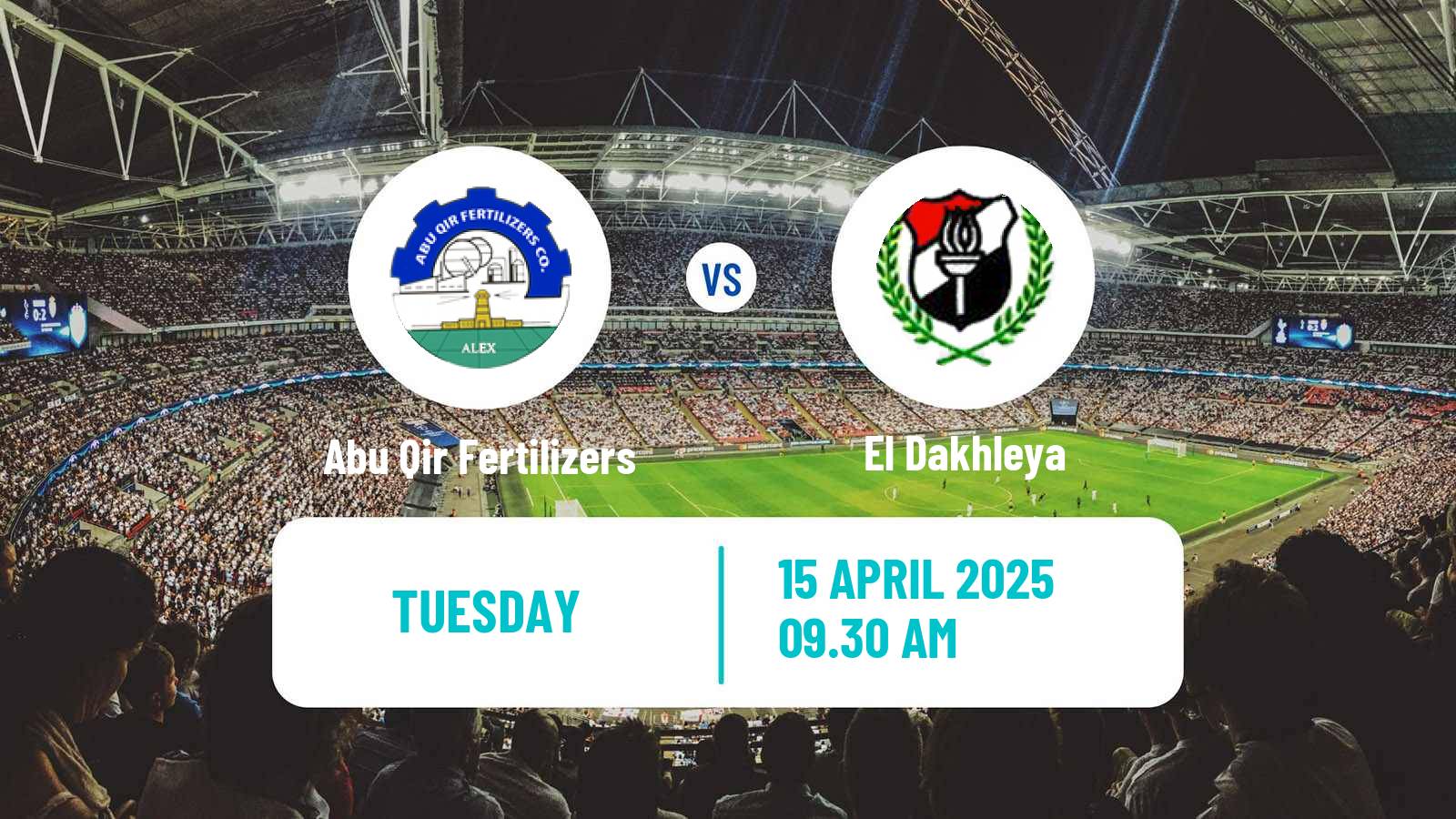 American football Egyptian Division 2 A Abu Qir Fertilizers - El Dakhleya