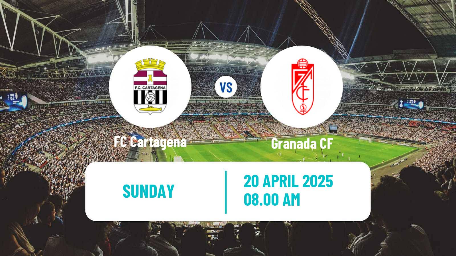 Soccer Spanish LaLiga2 Cartagena - Granada