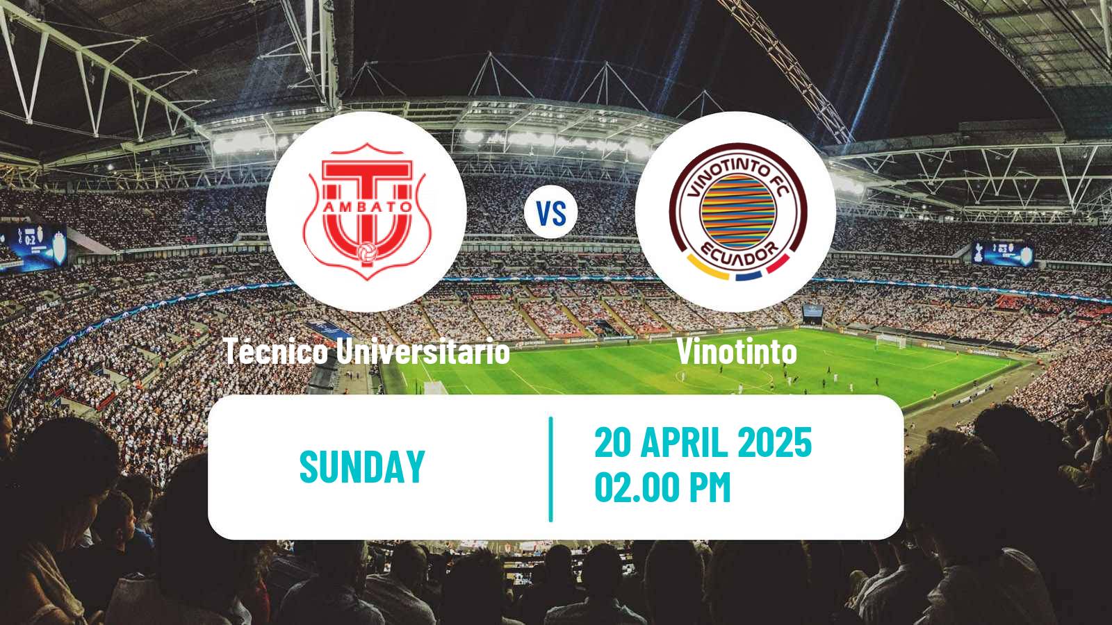 Soccer Ecuadorian Liga Pro Técnico Universitario - Vinotinto