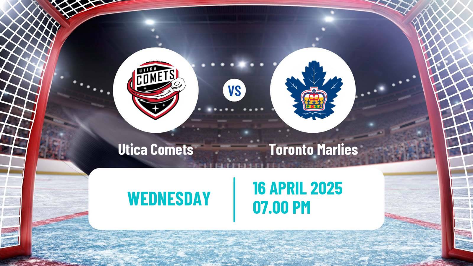 Hockey AHL Utica Comets - Toronto Marlies