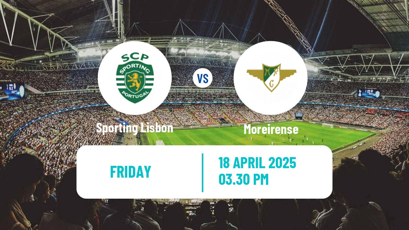 Soccer Liga Portugal Sporting Lisbon - Moreirense