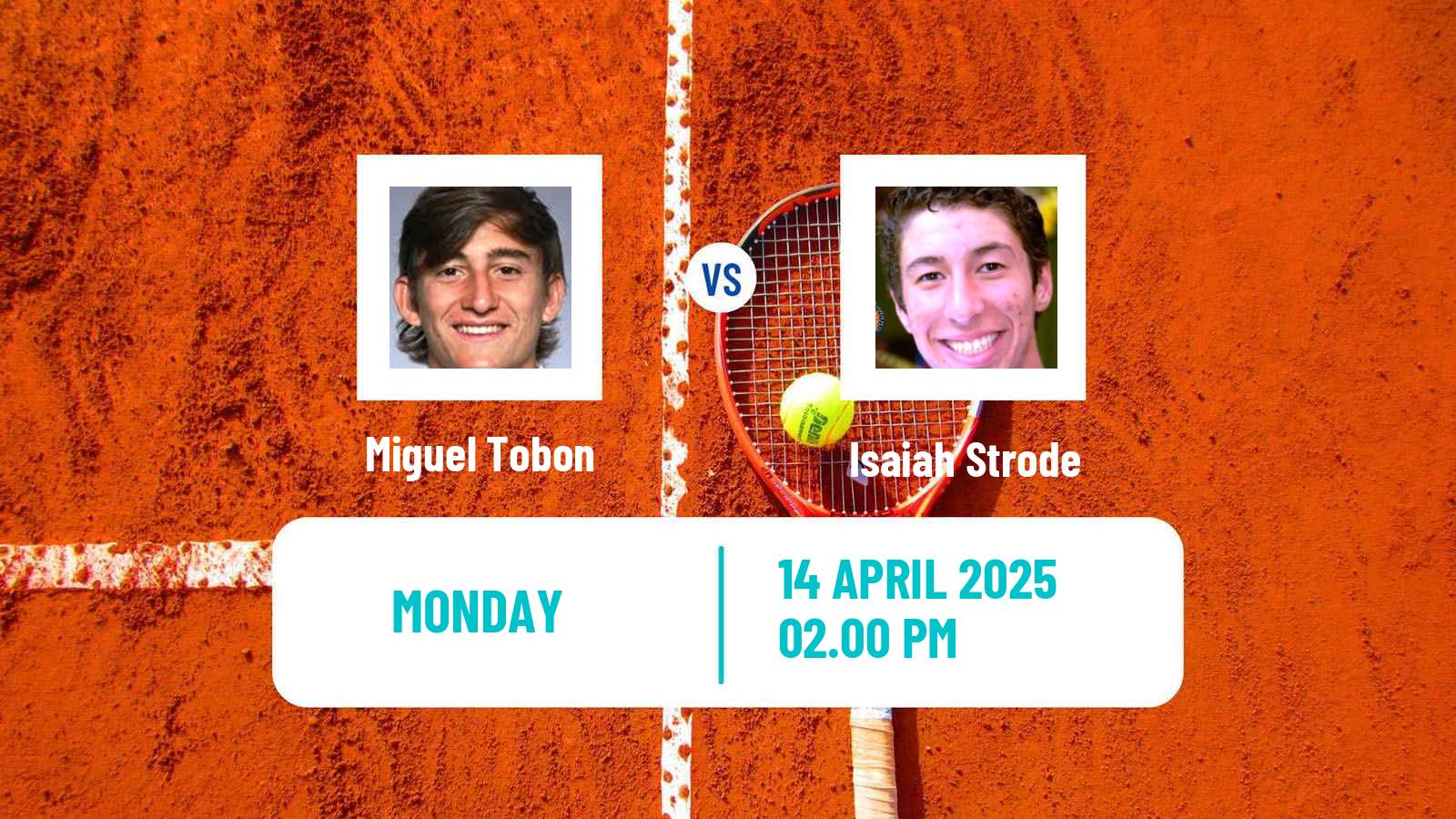 Tennis San Luis Potosi Challenger Men Miguel Tobon - Isaiah Strode
