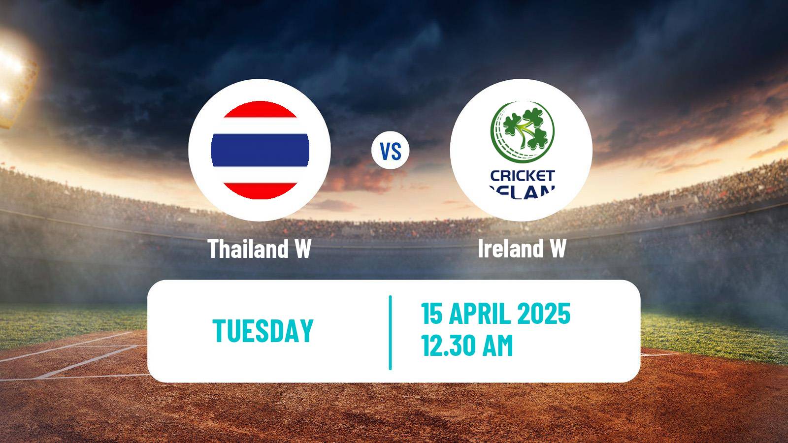 Cricket ICC World Cup Women Thailand W - Ireland W