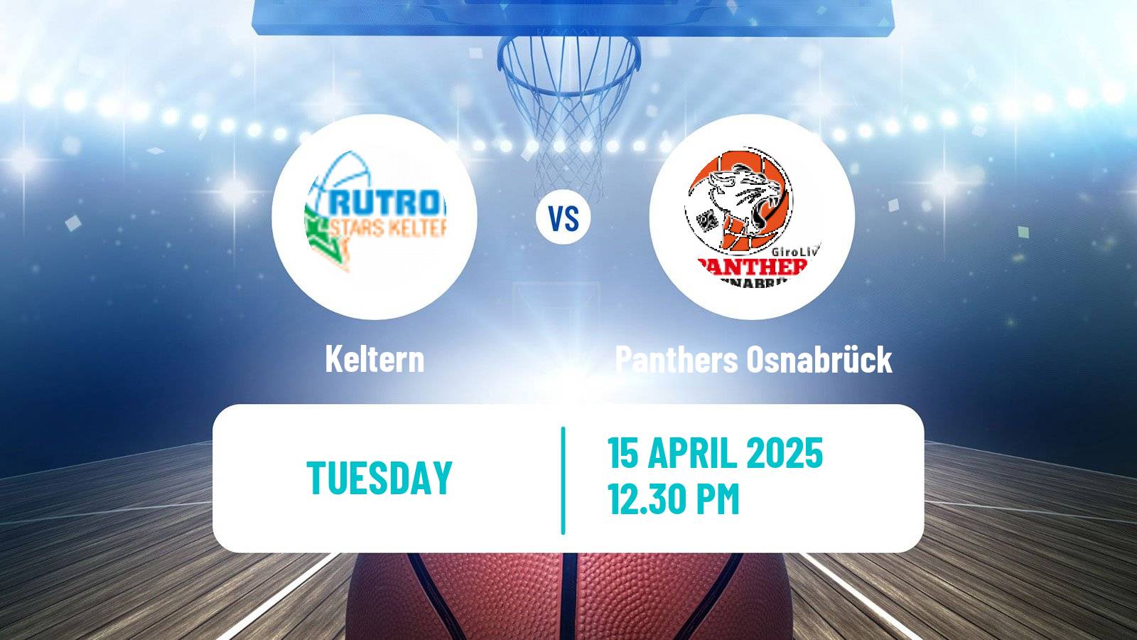 Basketball German DBBL Keltern - Panthers Osnabrück