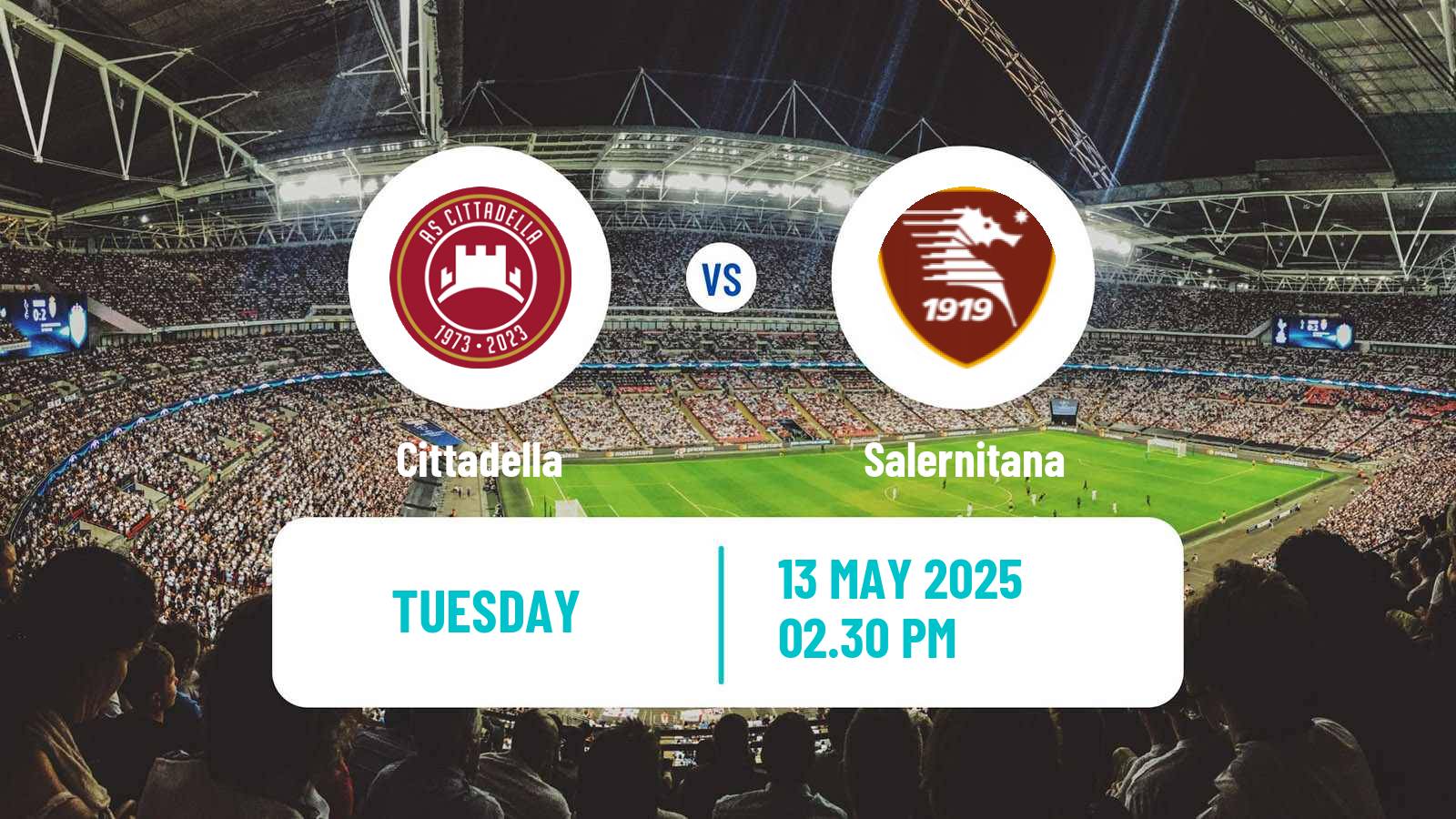 Soccer Italian Serie B Cittadella - Salernitana