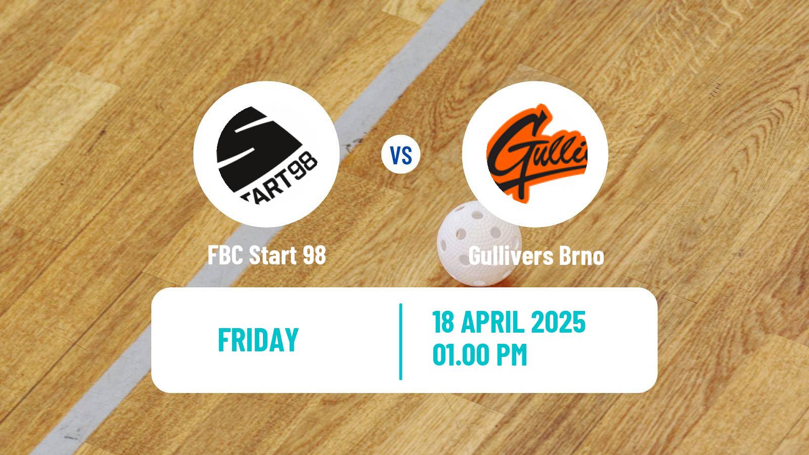 Floorball Czech 1 Liga Floorball Start 98 - Gullivers Brno