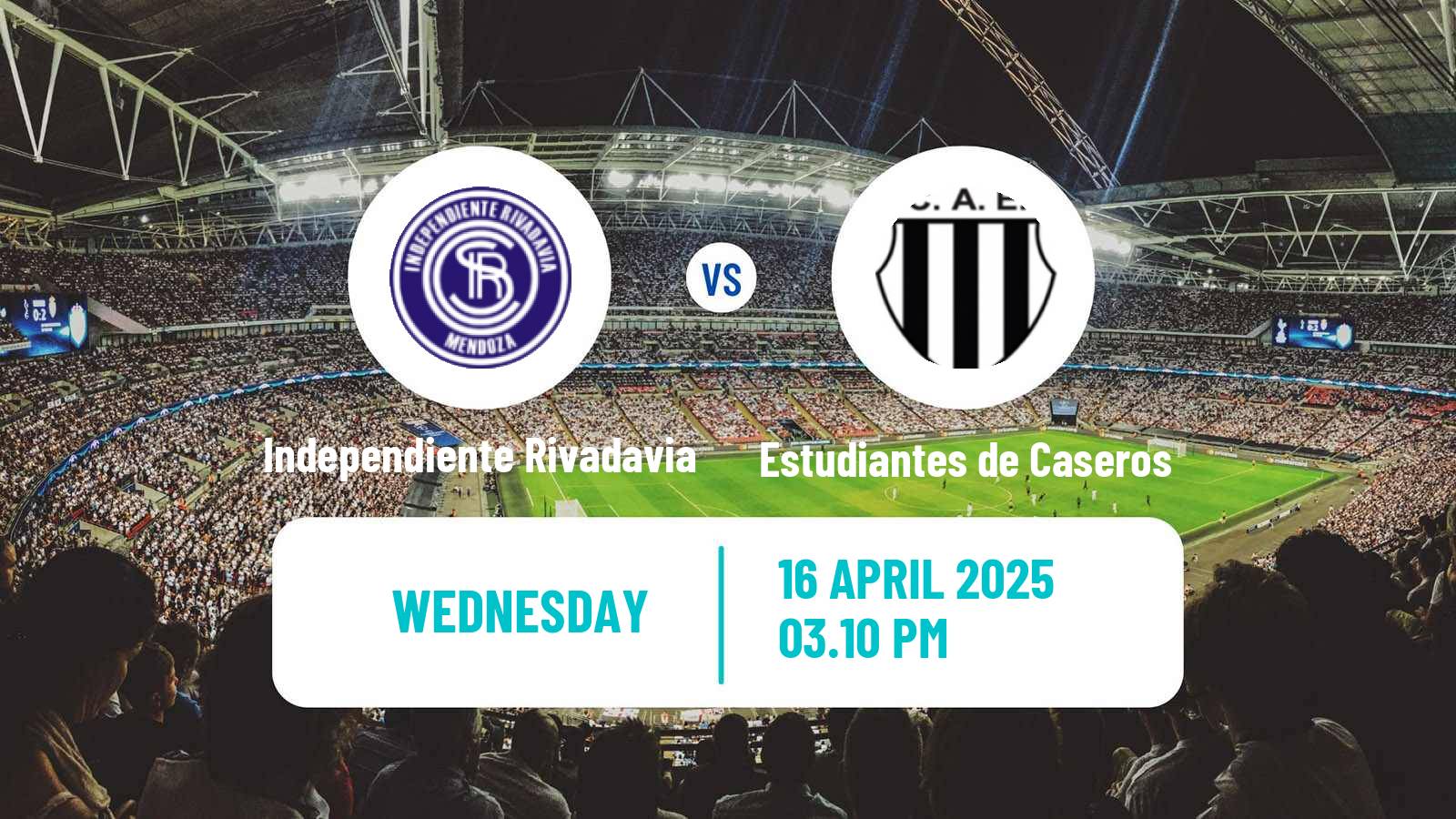 Soccer Copa Argentina Independiente Rivadavia - Estudiantes de Caseros