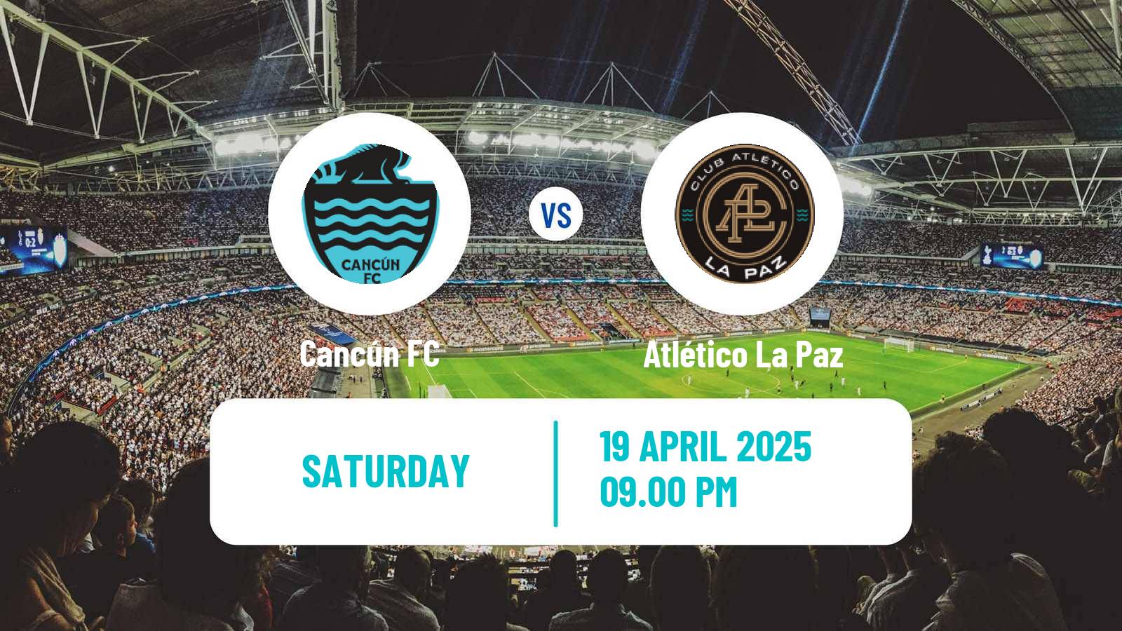 Soccer Mexican Liga de Expansion MX Cancún - Atlético La Paz