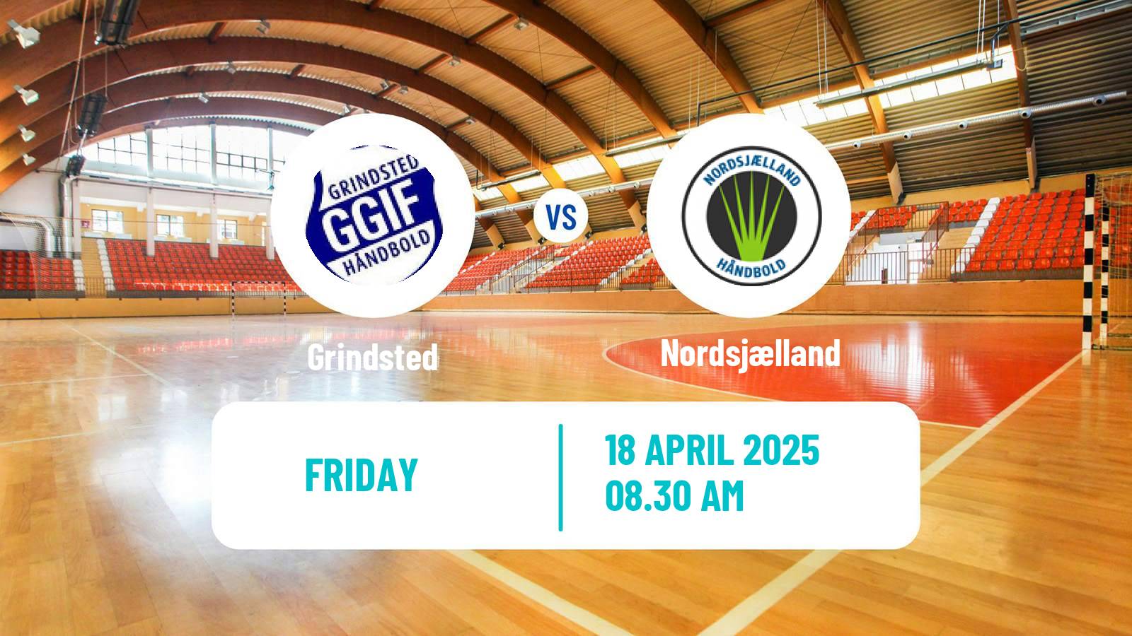 Handball Danish Handbold Ligaen Grindsted - Nordsjælland