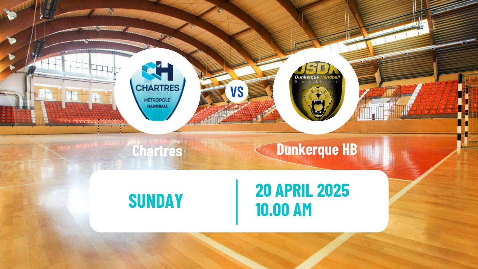 Handball French Starligue Handball Chartres - Dunkerque