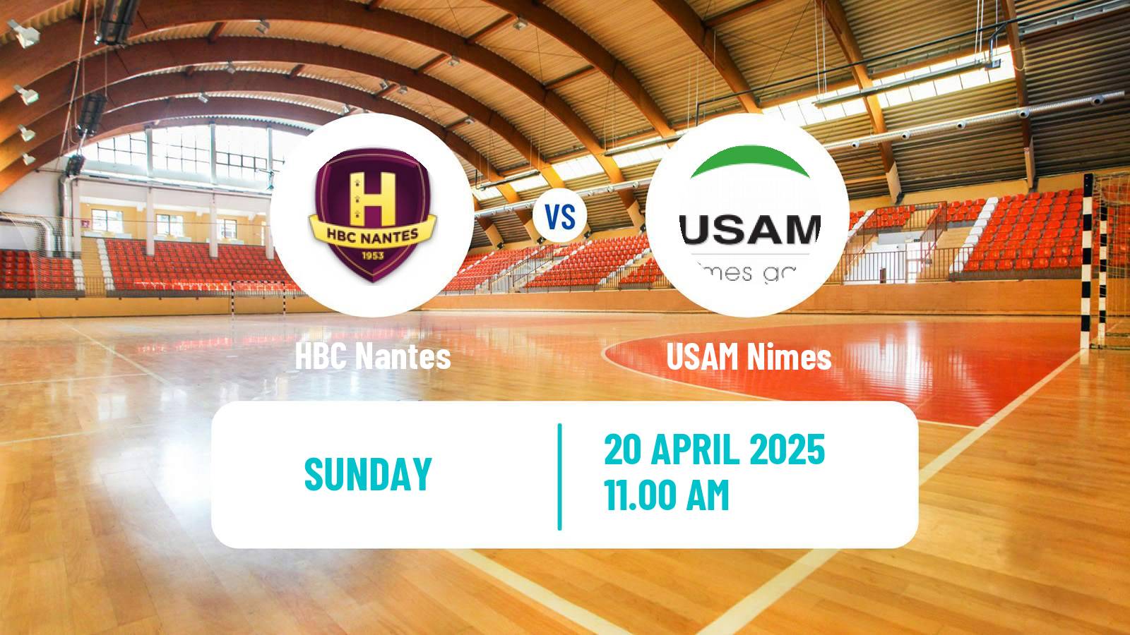 Handball French Starligue Handball HBC Nantes - USAM Nimes
