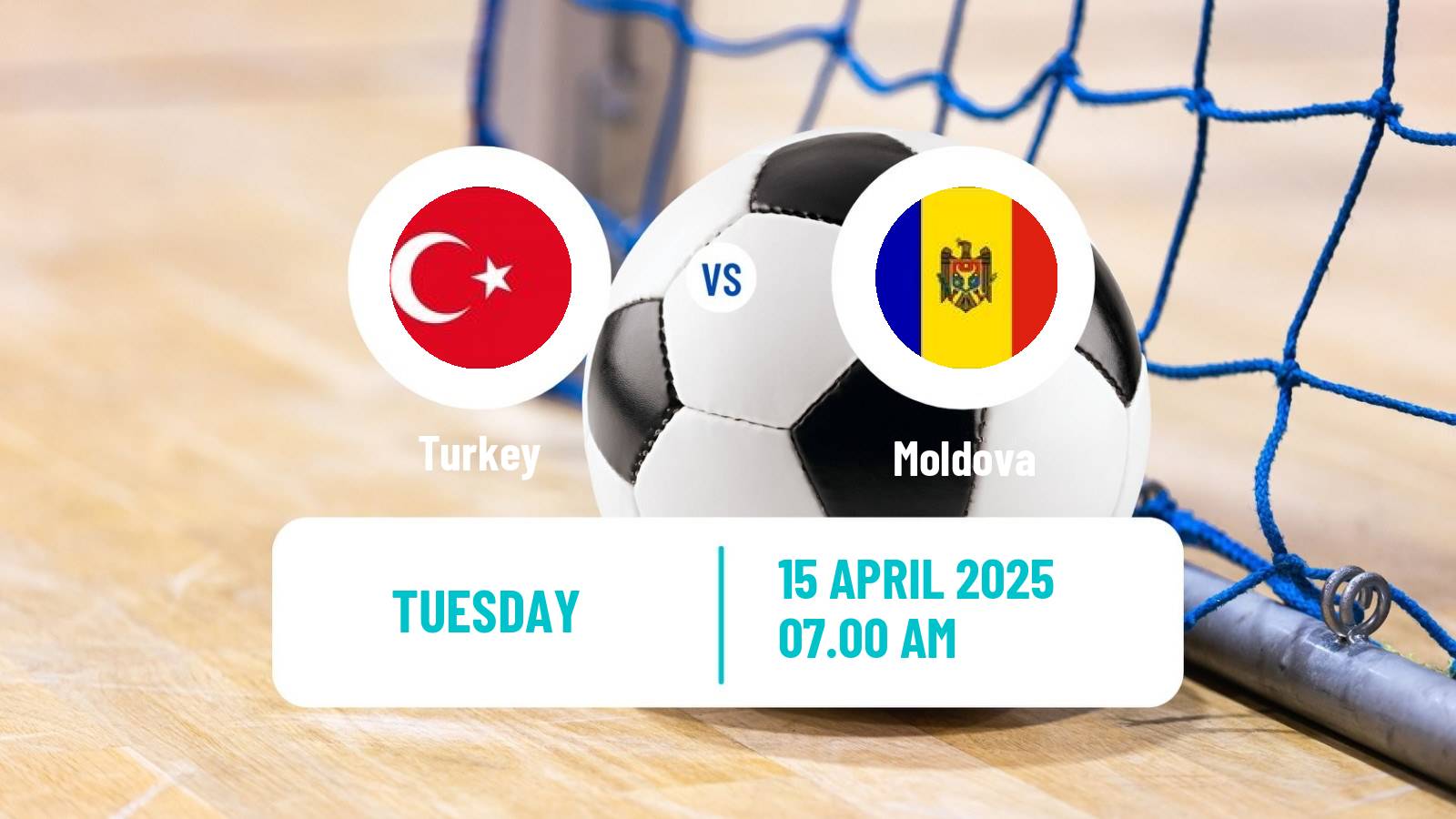 Futsal UEFA Futsal Euro Turkey - Moldova