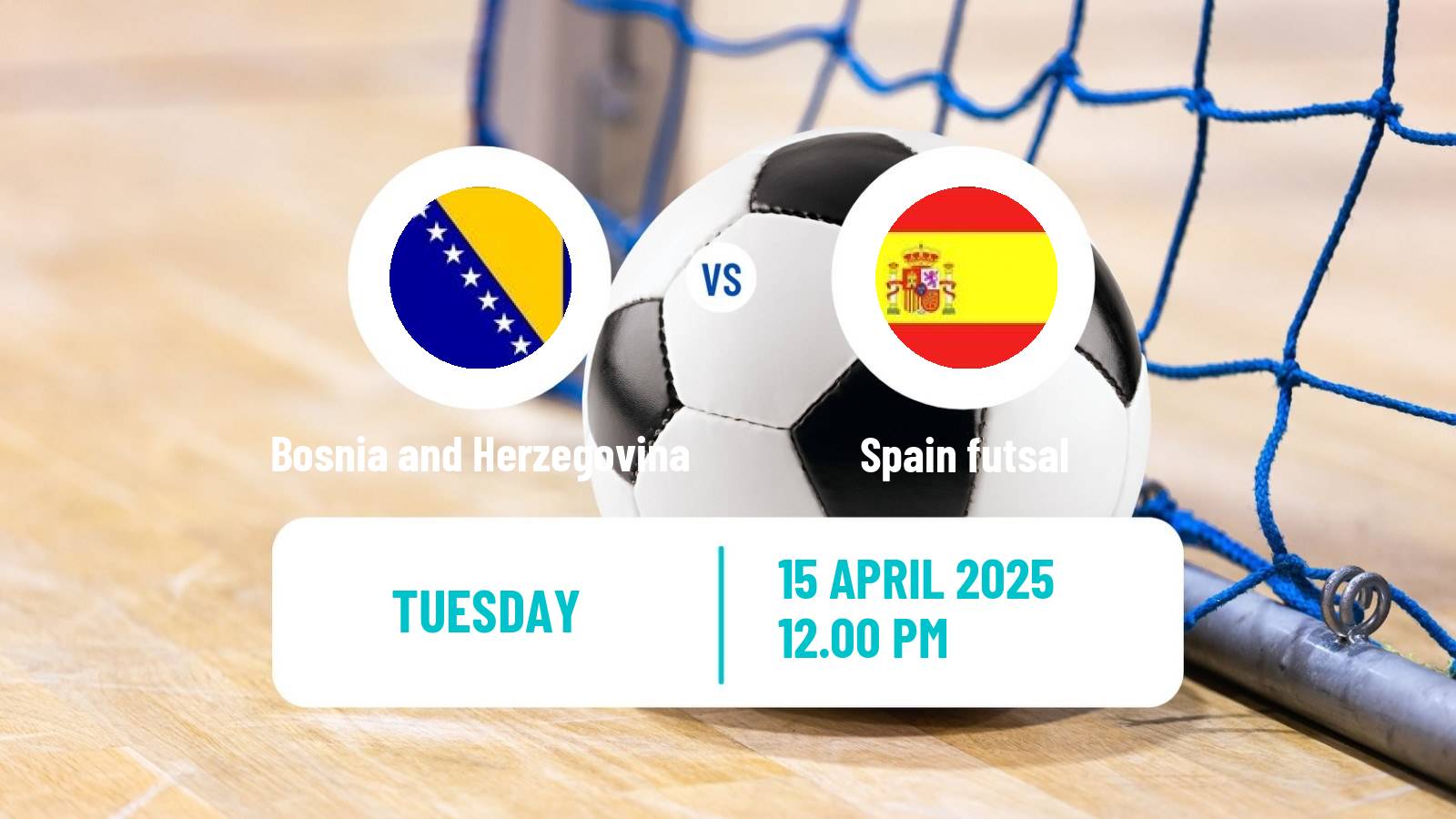 Futsal UEFA Futsal Euro Bosnia and Herzegovina - Spain