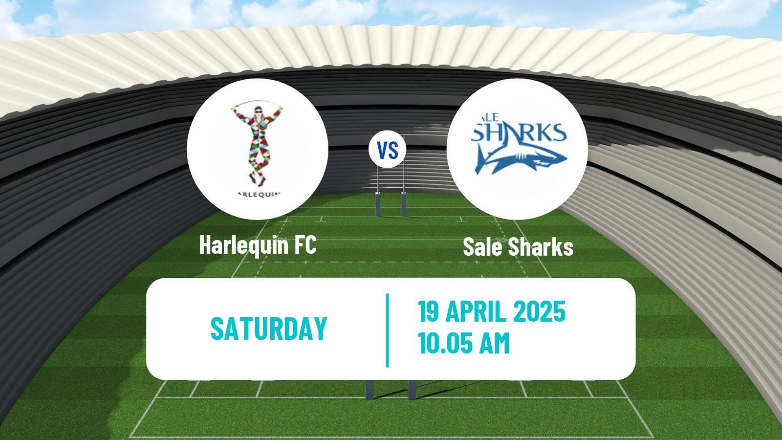 Rugby union English Premiership Rugby Harlequins - Sale Sharks