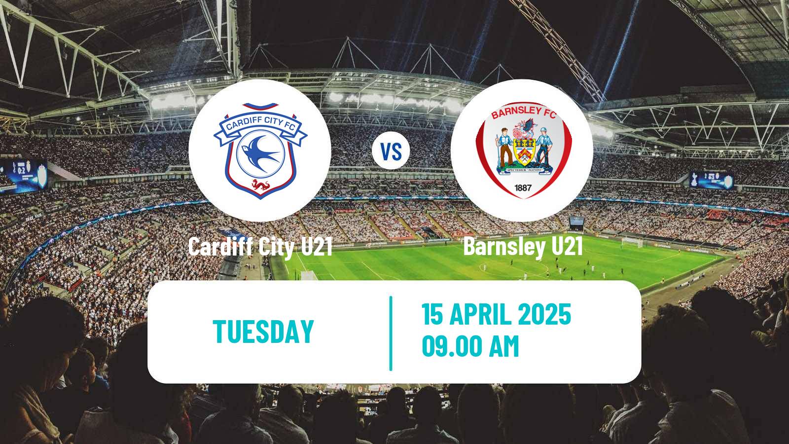 Soccer English Professional Development League Cardiff City U21 - Barnsley U21