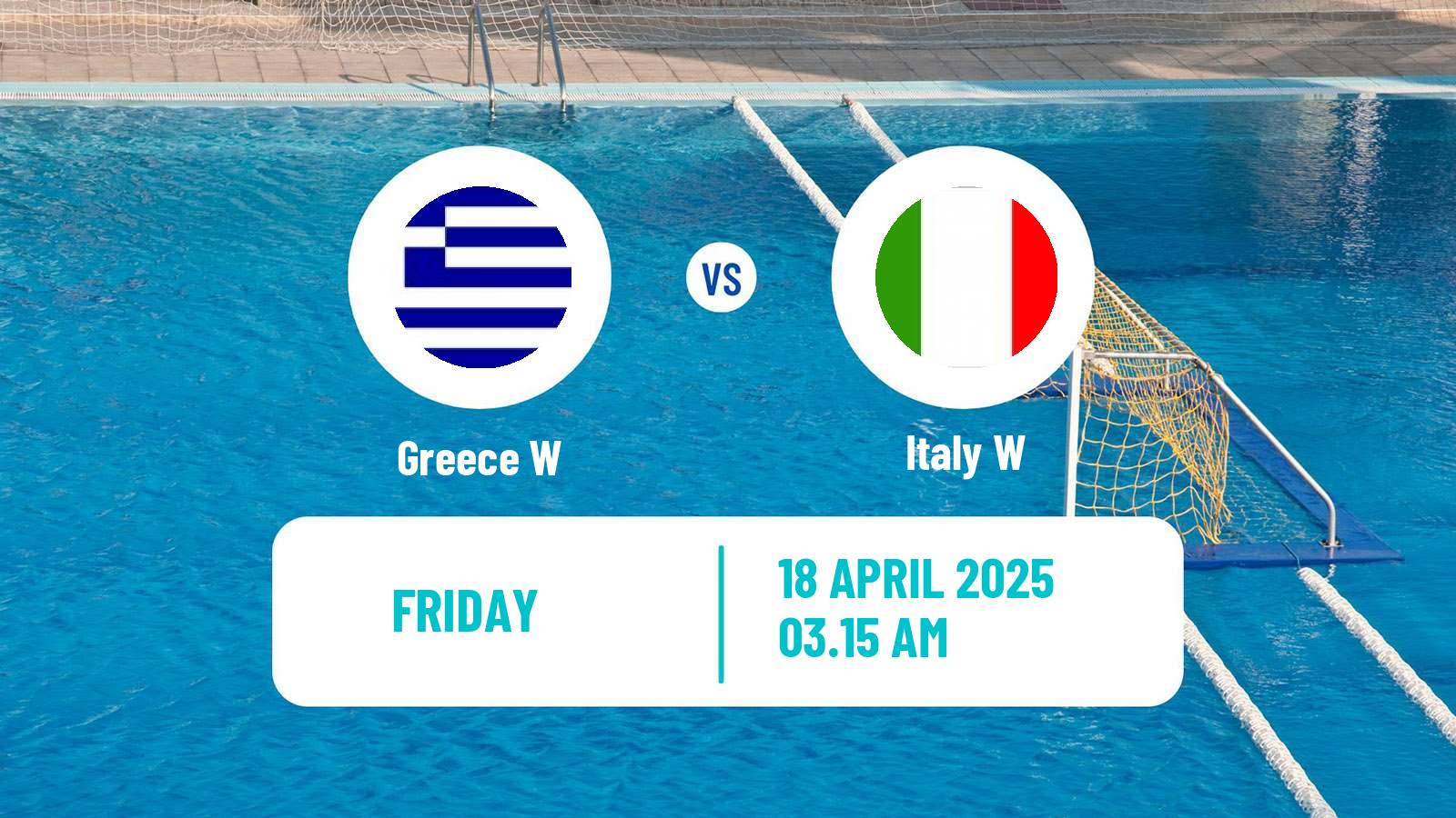 Water polo World Cup Water Polo Women Greece W - Italy W