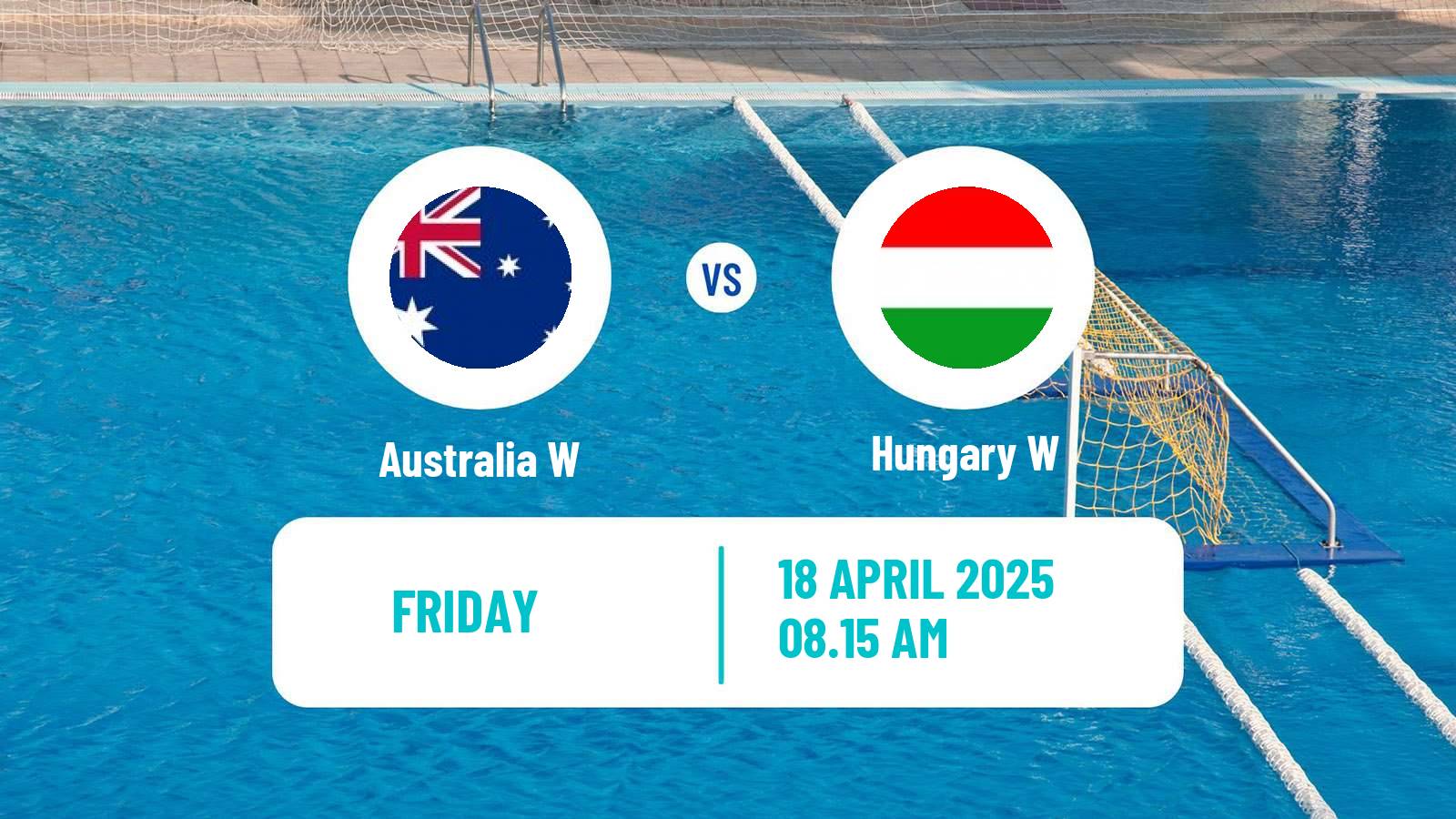 Water polo World Cup Water Polo Women Australia W - Hungary W