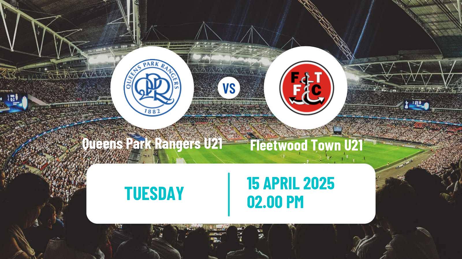 Soccer English Professional Development League Queens Park Rangers U21 - Fleetwood Town U21