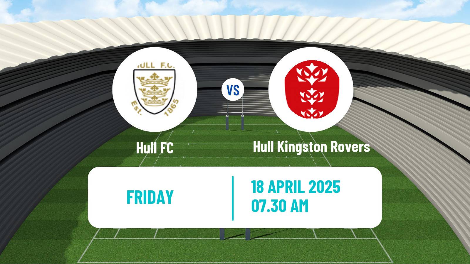 Rugby league Super League Rugby Hull - Hull Kingston Rovers
