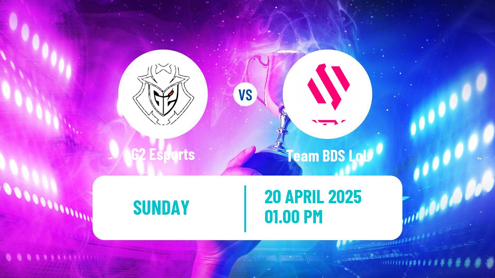 Esports League Of Legends Lec G2 Esports - Team BDS
