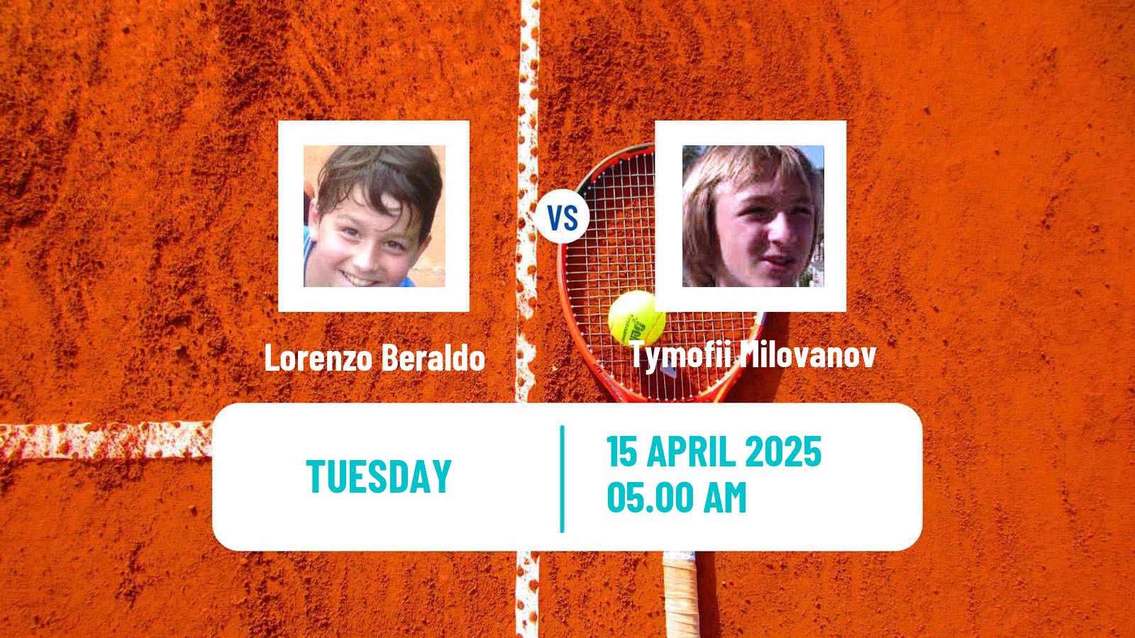 Tennis ITF M15 Dubrovnik Men Lorenzo Beraldo - Tymofii Milovanov