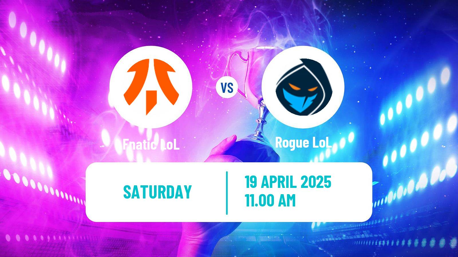 Esports League Of Legends Lec Fnatic - Rogue