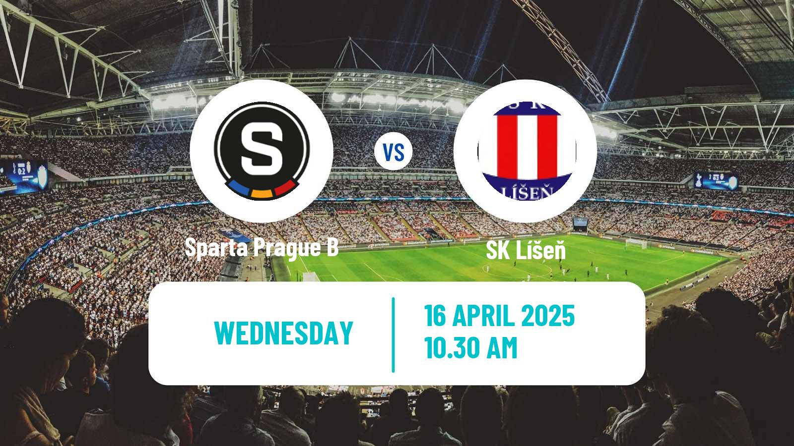 Soccer Czech Division 2 Sparta Prague B - Artis Brno