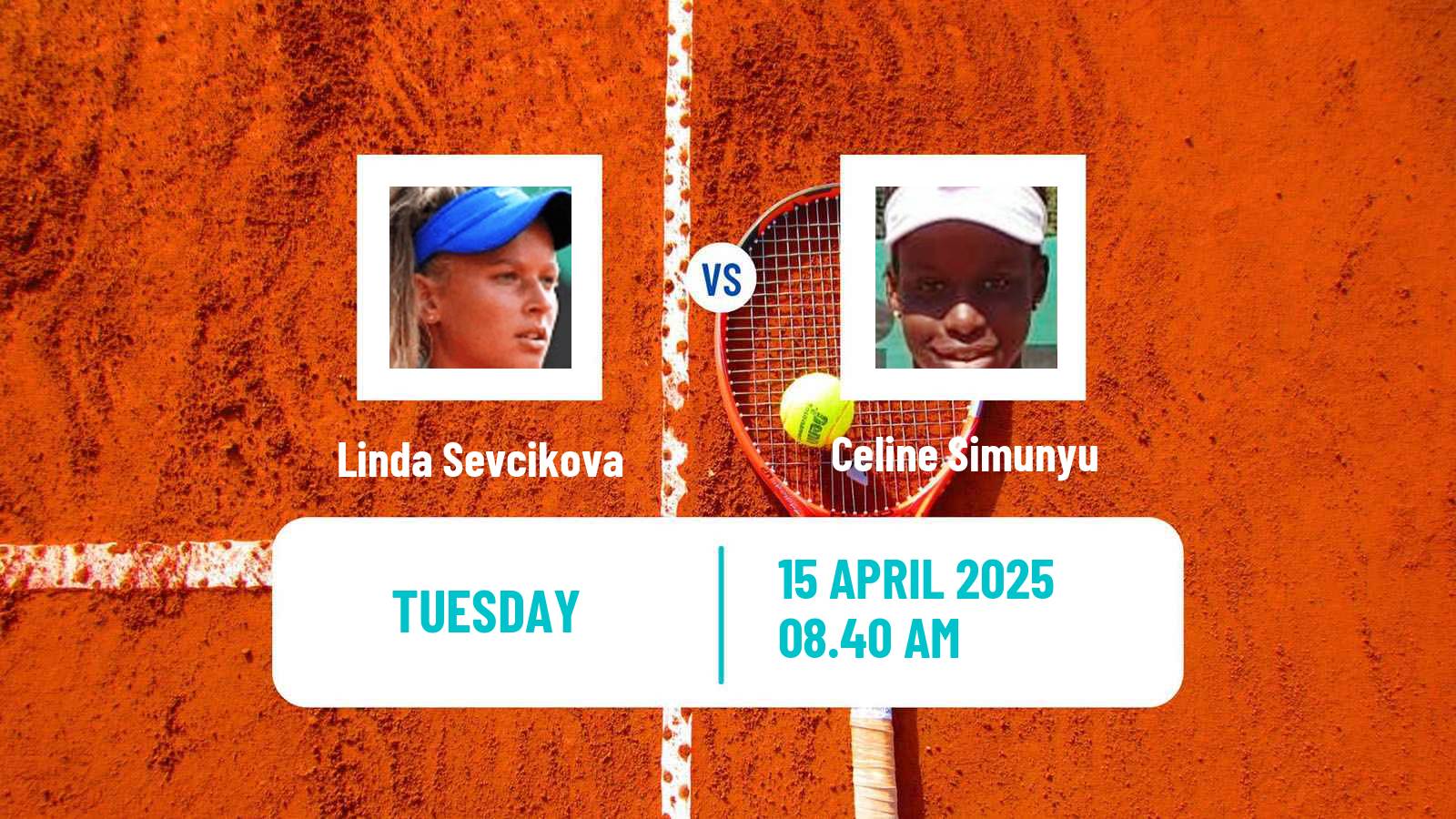 Tennis ITF W15 Antalya 11 Women 2025 Linda Sevcikova - Celine Simunyu