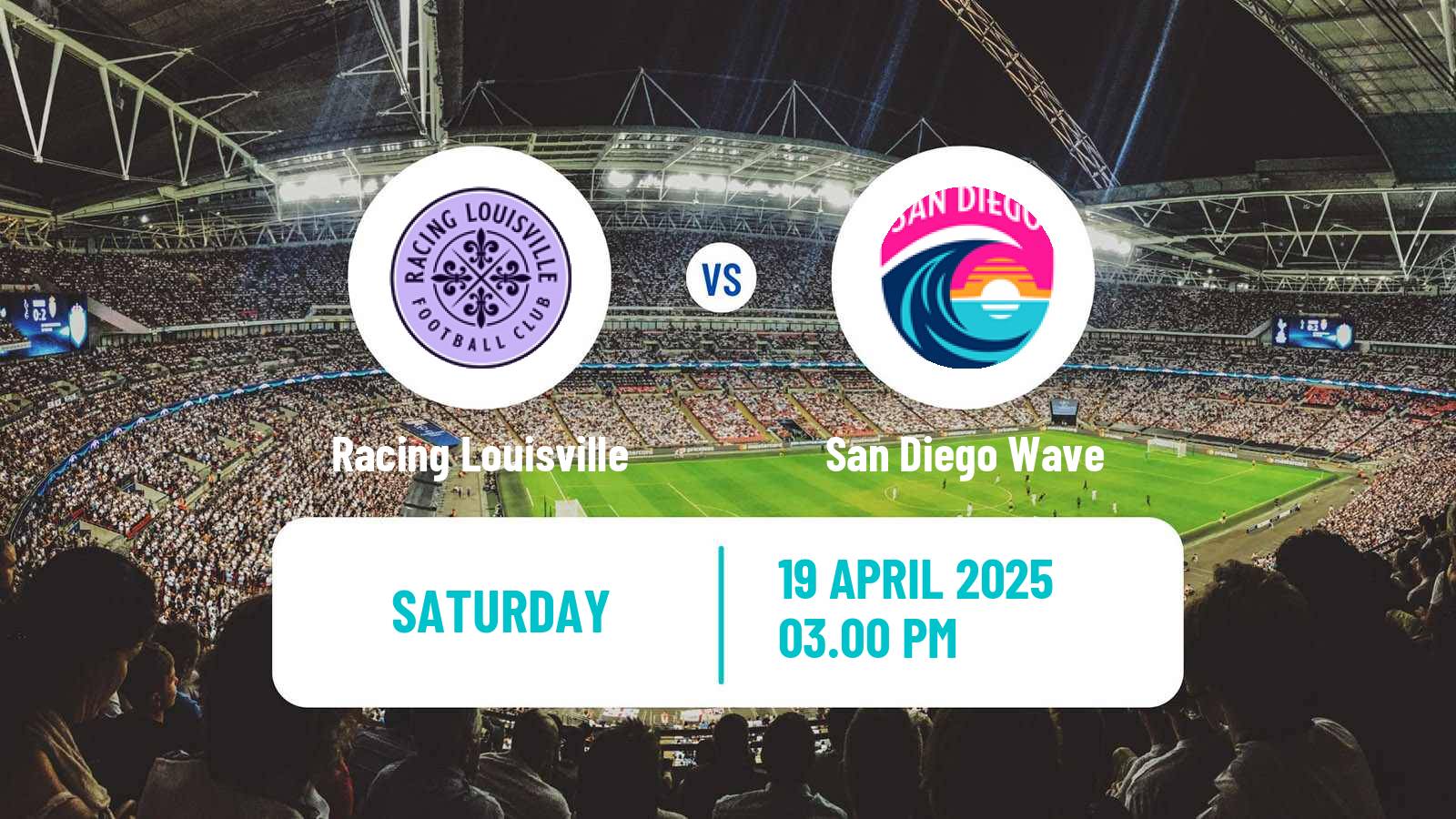 Soccer NWSL Racing Louisville - San Diego Wave