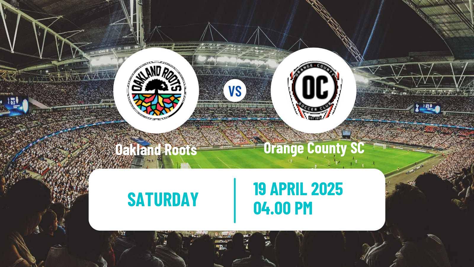 Soccer USL Championship Oakland Roots - Orange County SC