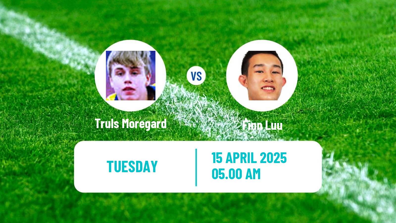 Table tennis World Cup Men Truls Moregard - Finn Luu