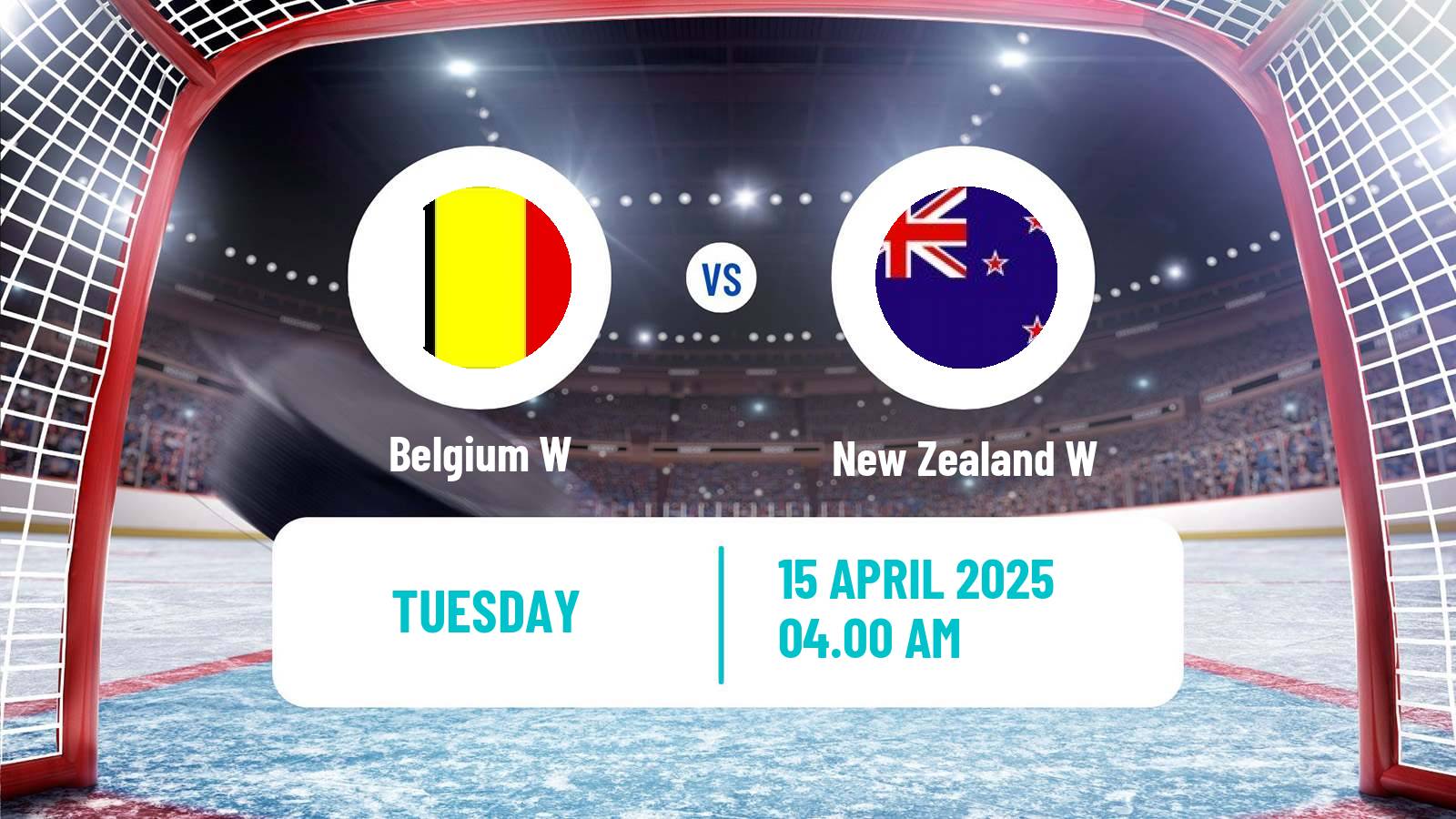 Hockey IIHF World Championship IIB Women Belgium W - New Zealand W
