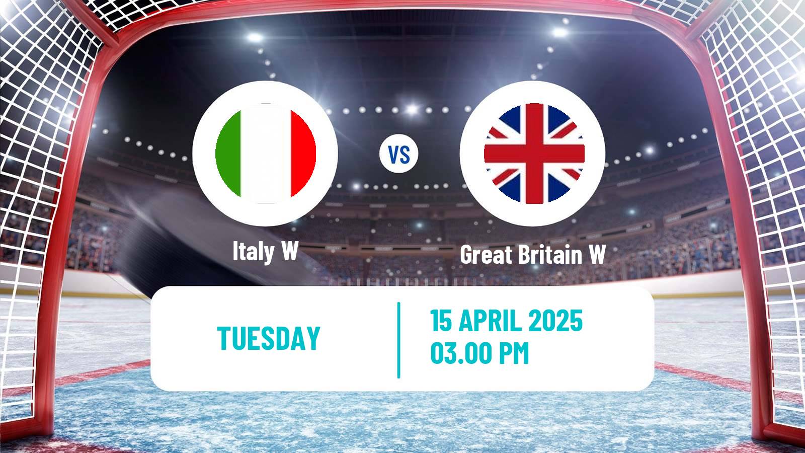 Hockey IIHF World Championship IB Women Italy W - Great Britain W