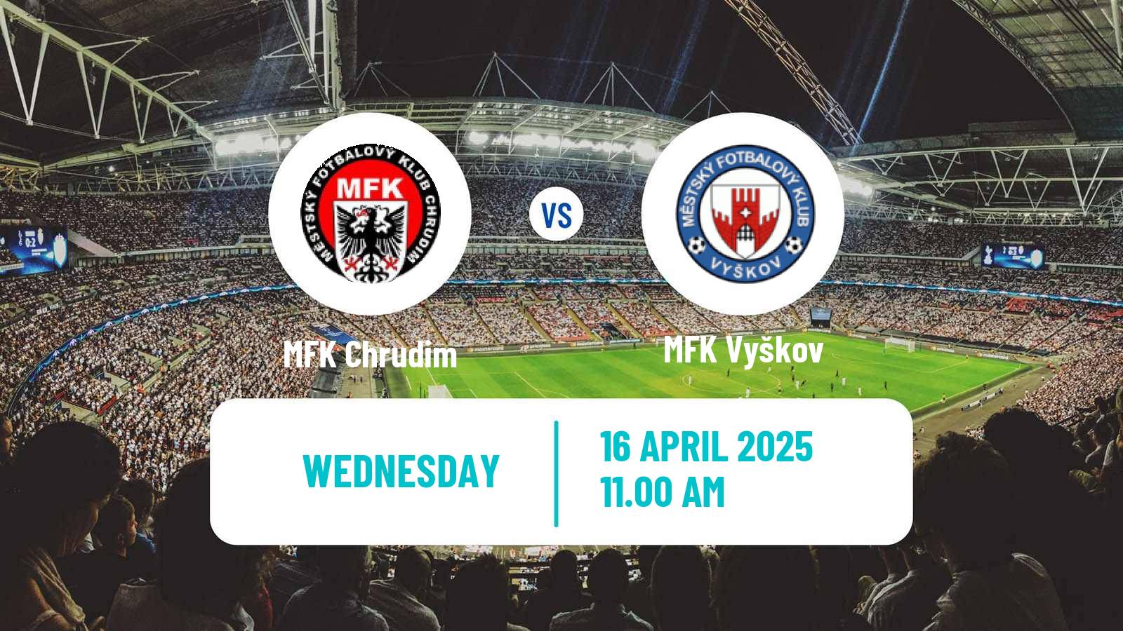 Soccer Czech Division 2 Chrudim - Vyškov