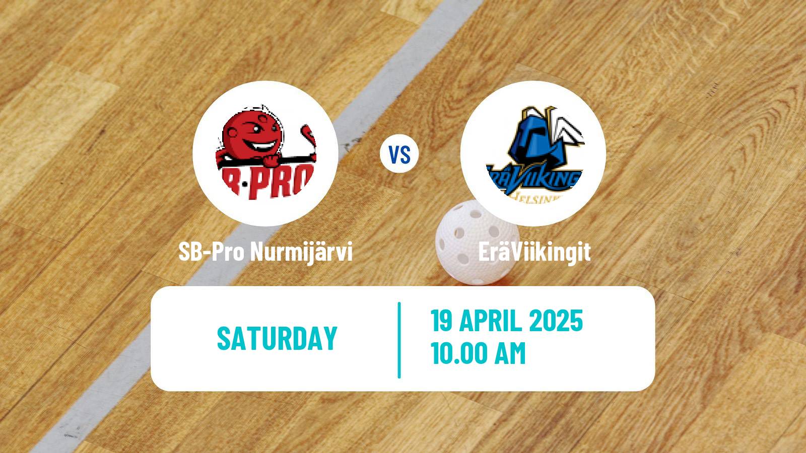 Floorball Finnish F-Liiga Women SB-Pro Nurmijärvi - EräViikingit