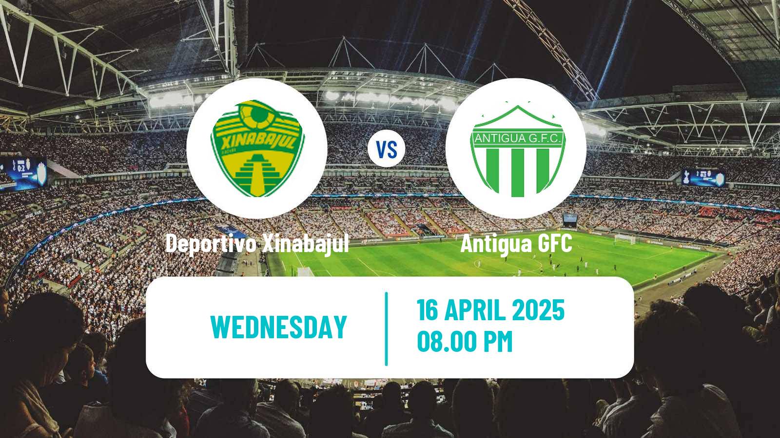 Soccer Guatemala Liga Nacional Deportivo Xinabajul - Antigua GFC