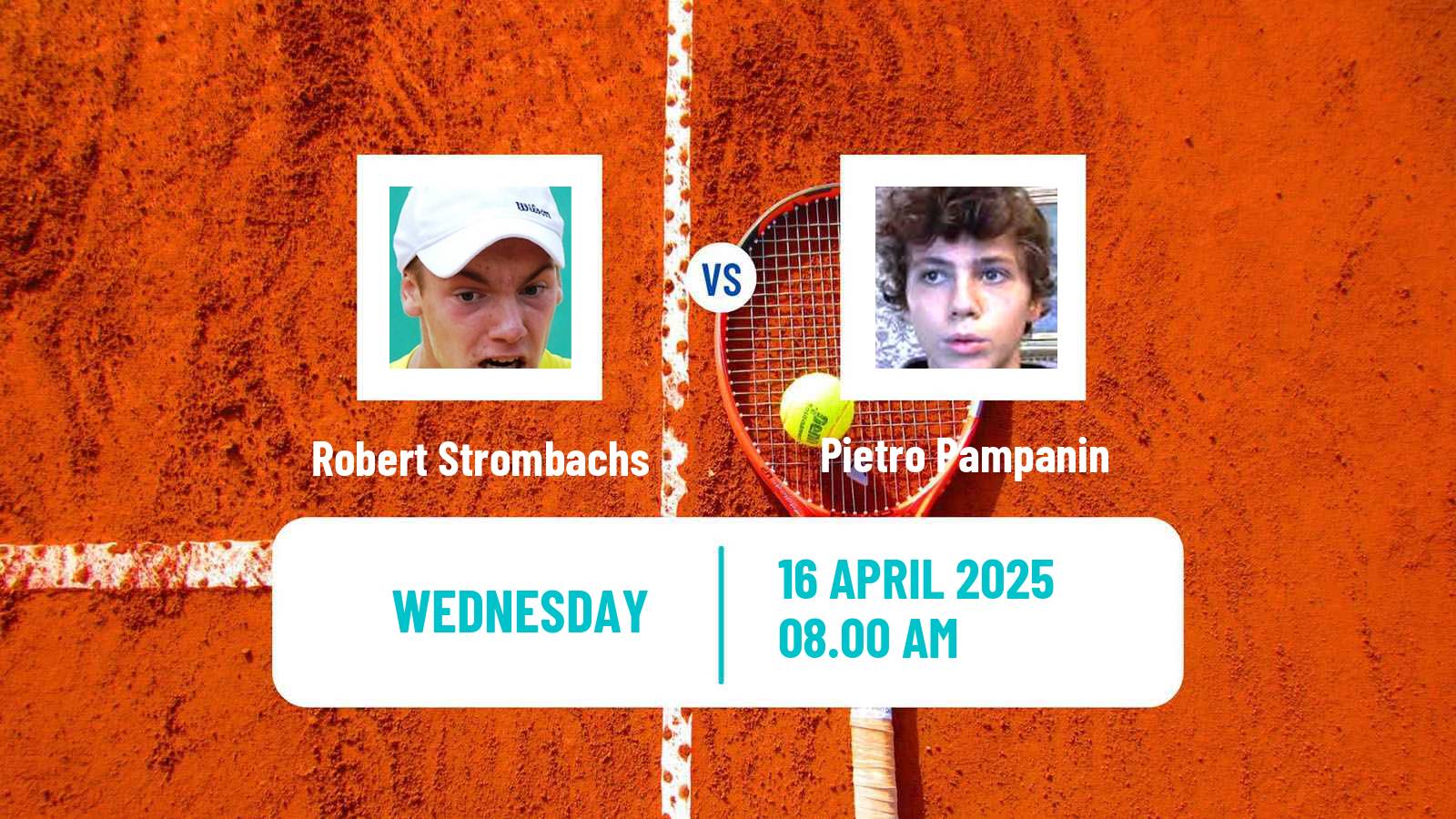 Tennis ITF M15 Monastir 15 Men Robert Strombachs - Pietro Pampanin