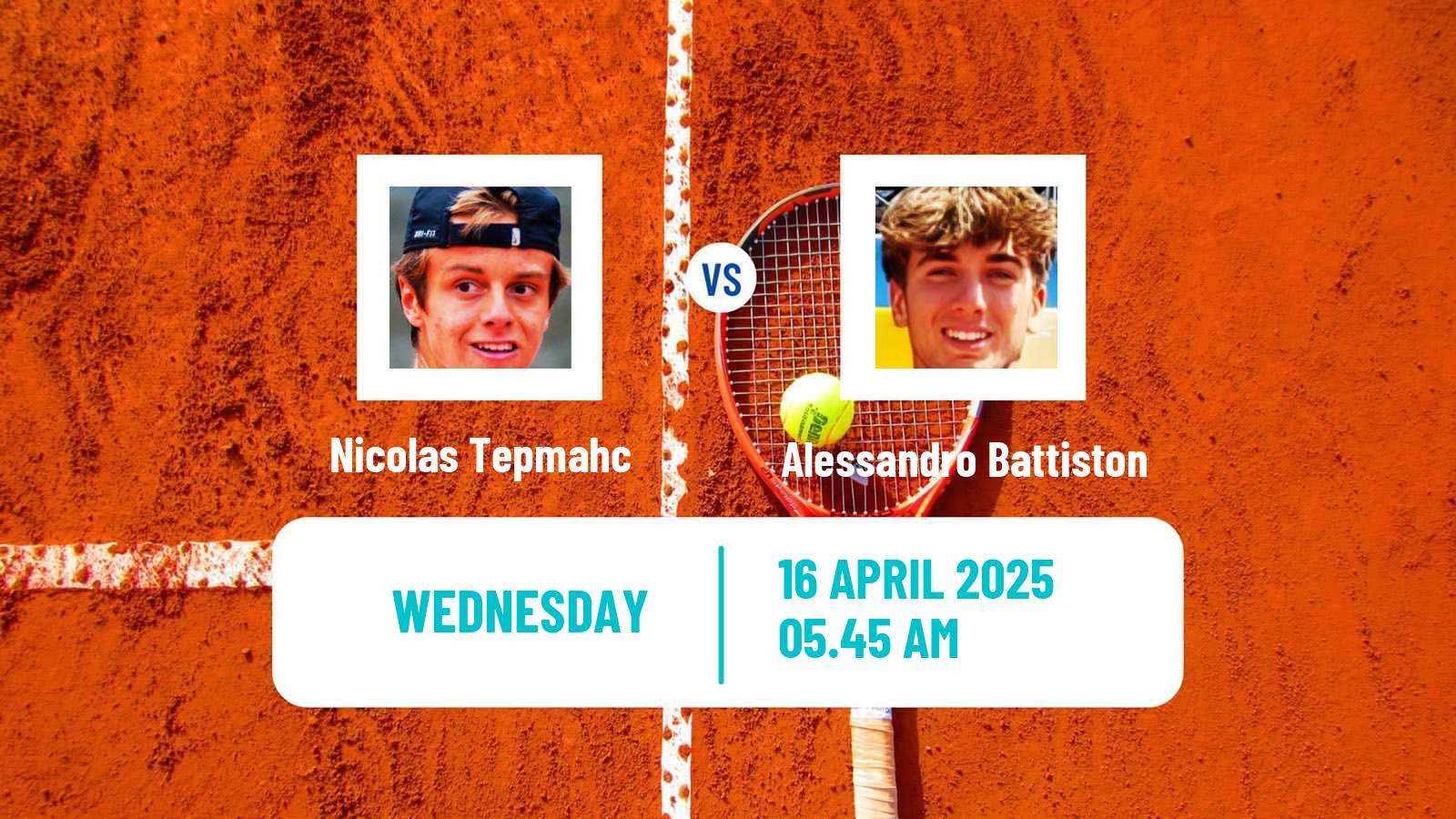 Tennis ITF M15 Monastir 15 Men Nicolas Tepmahc - Alessandro Battiston