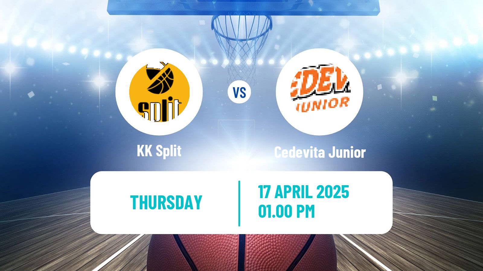 Basketball Croatian Premijer Liga Basketball KK Split - Cedevita Junior