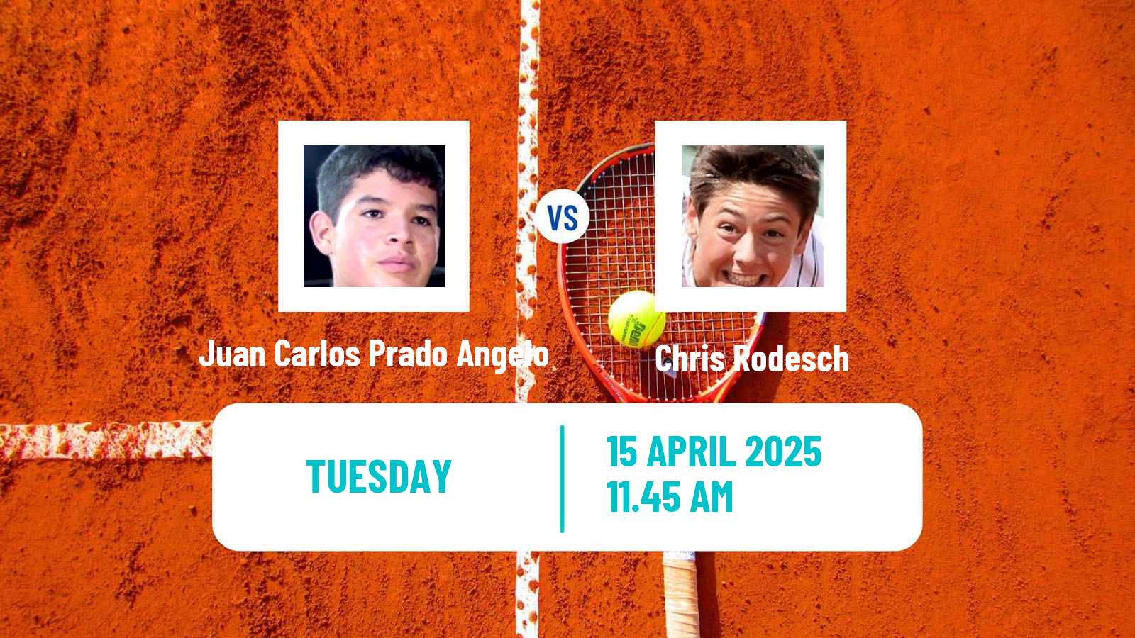 Tennis Tallahassee Challenger Men Juan Carlos Prado Angelo - Chris Rodesch