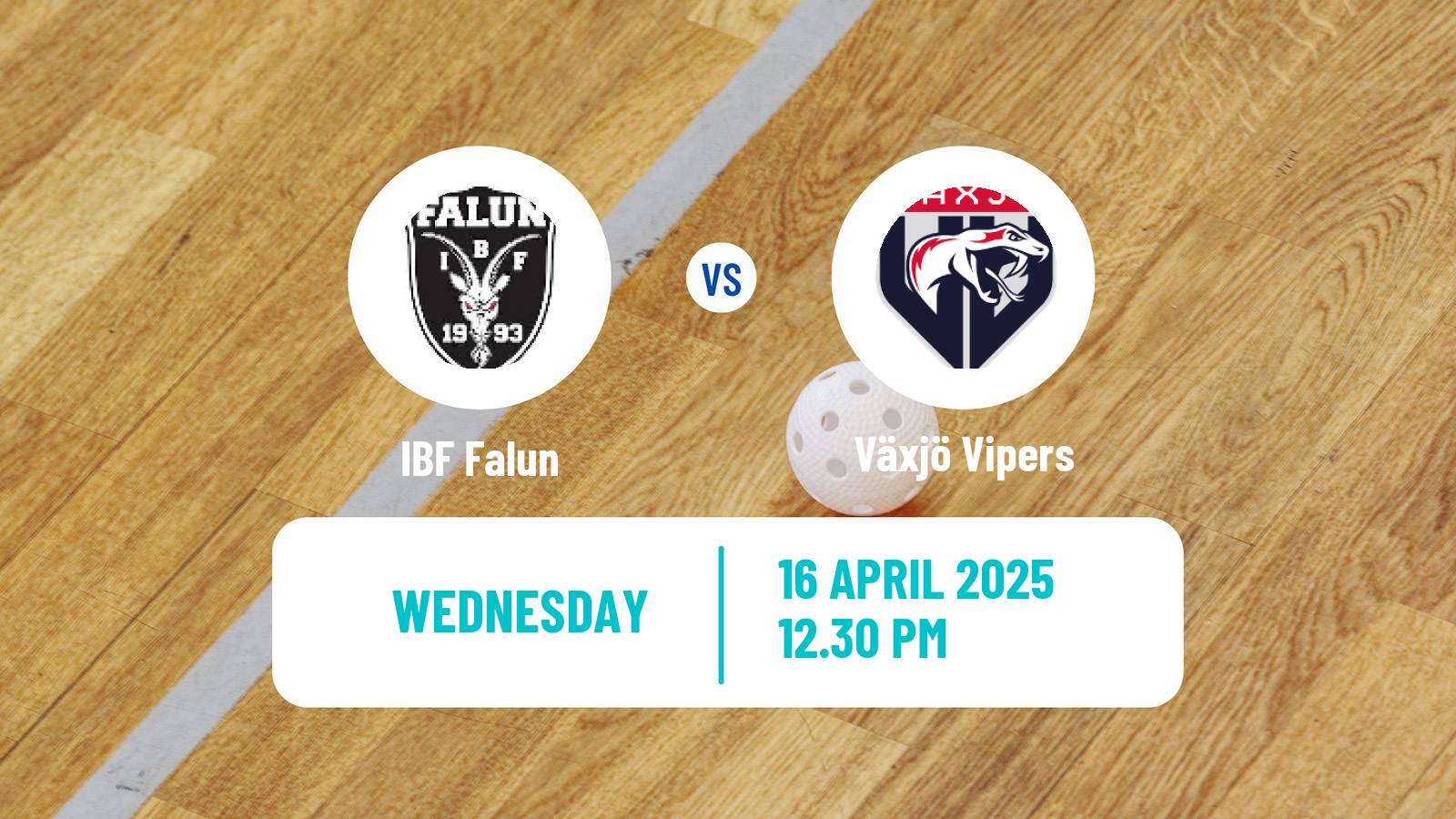 Floorball Swedish Superligan Floorball Falun - Växjö Vipers