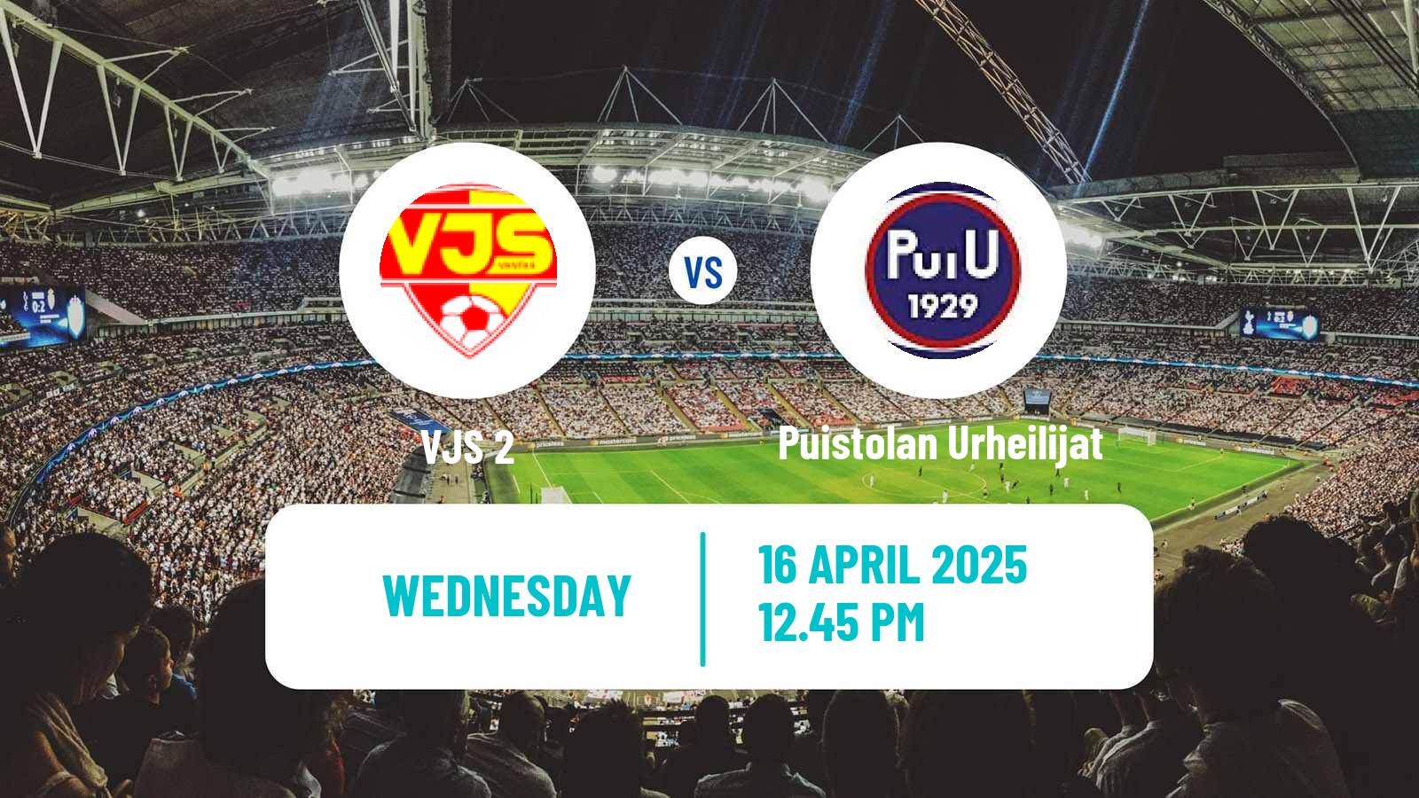 Soccer Finnish Cup VJS 2 - Puistolan Urheilijat