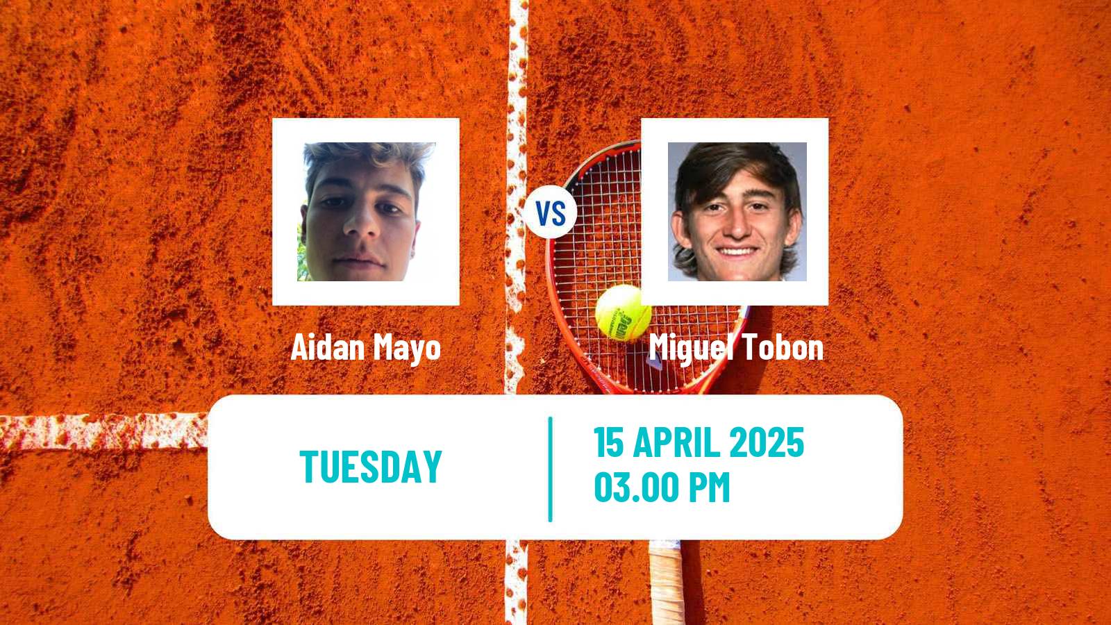 Tennis San Luis Potosi Challenger Men Aidan Mayo - Miguel Tobon