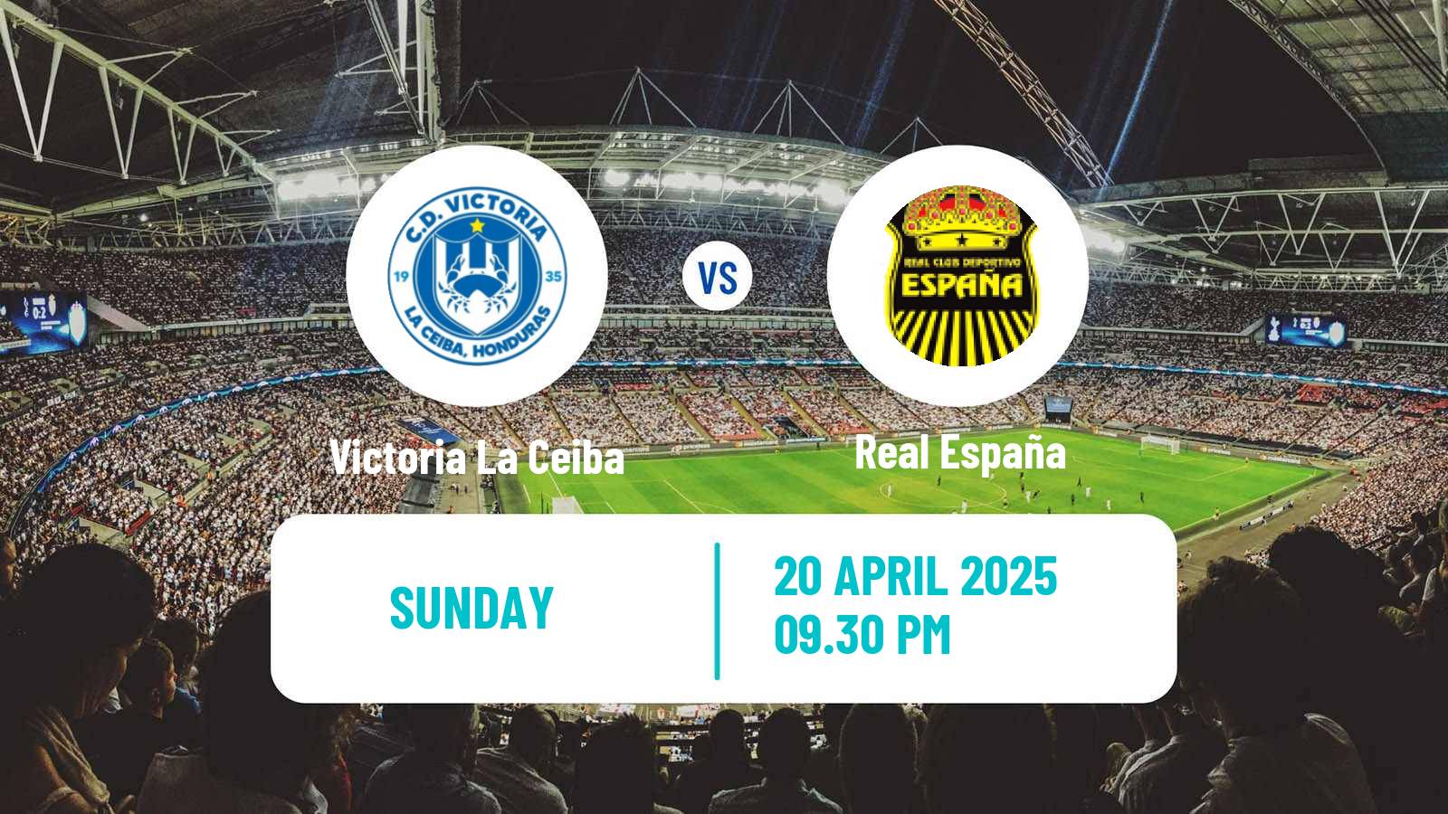 Soccer Honduras Liga Nacional Victoria La Ceiba - Real España