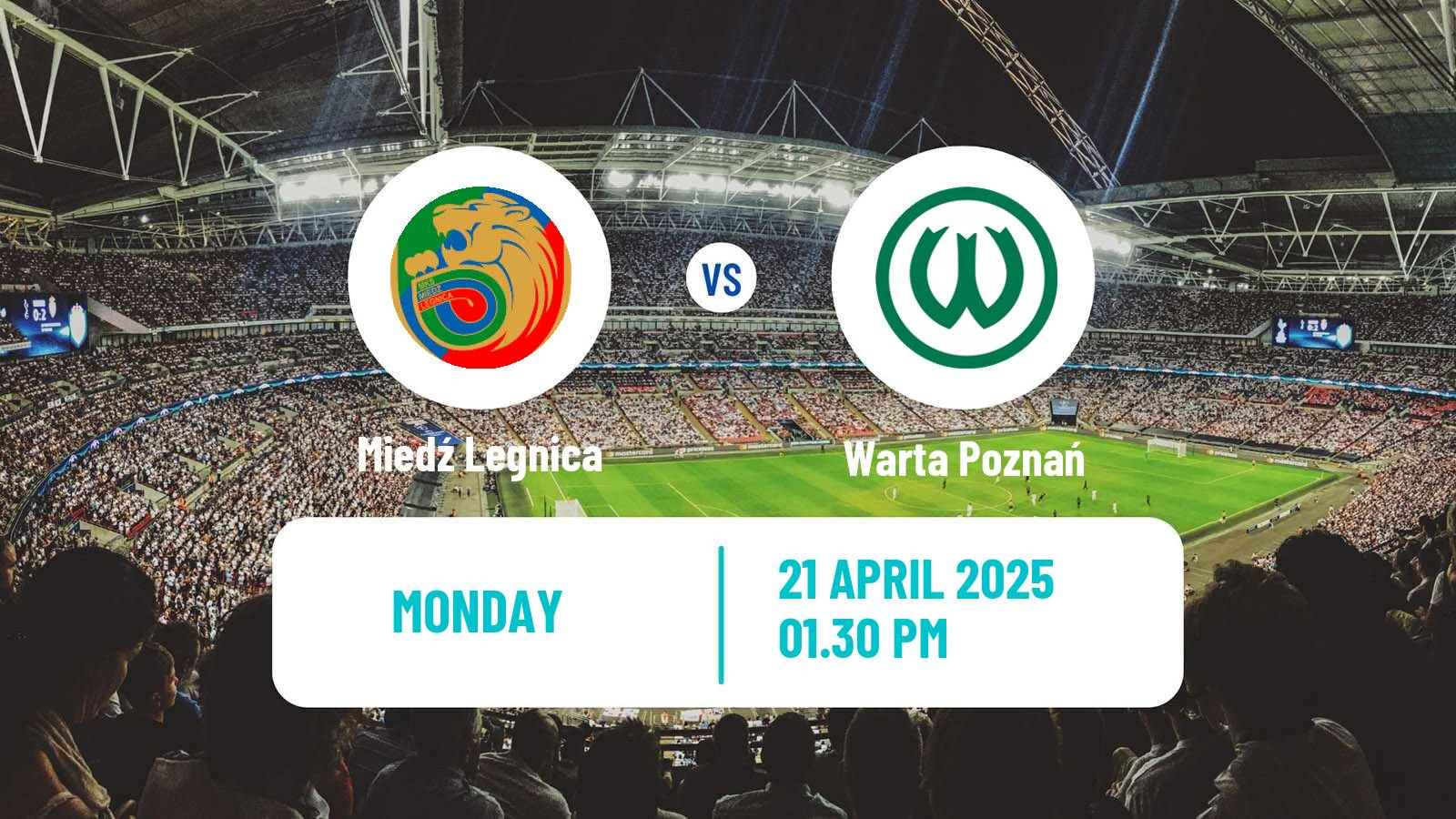 Soccer Polish Division 1 Miedź Legnica - Warta Poznań