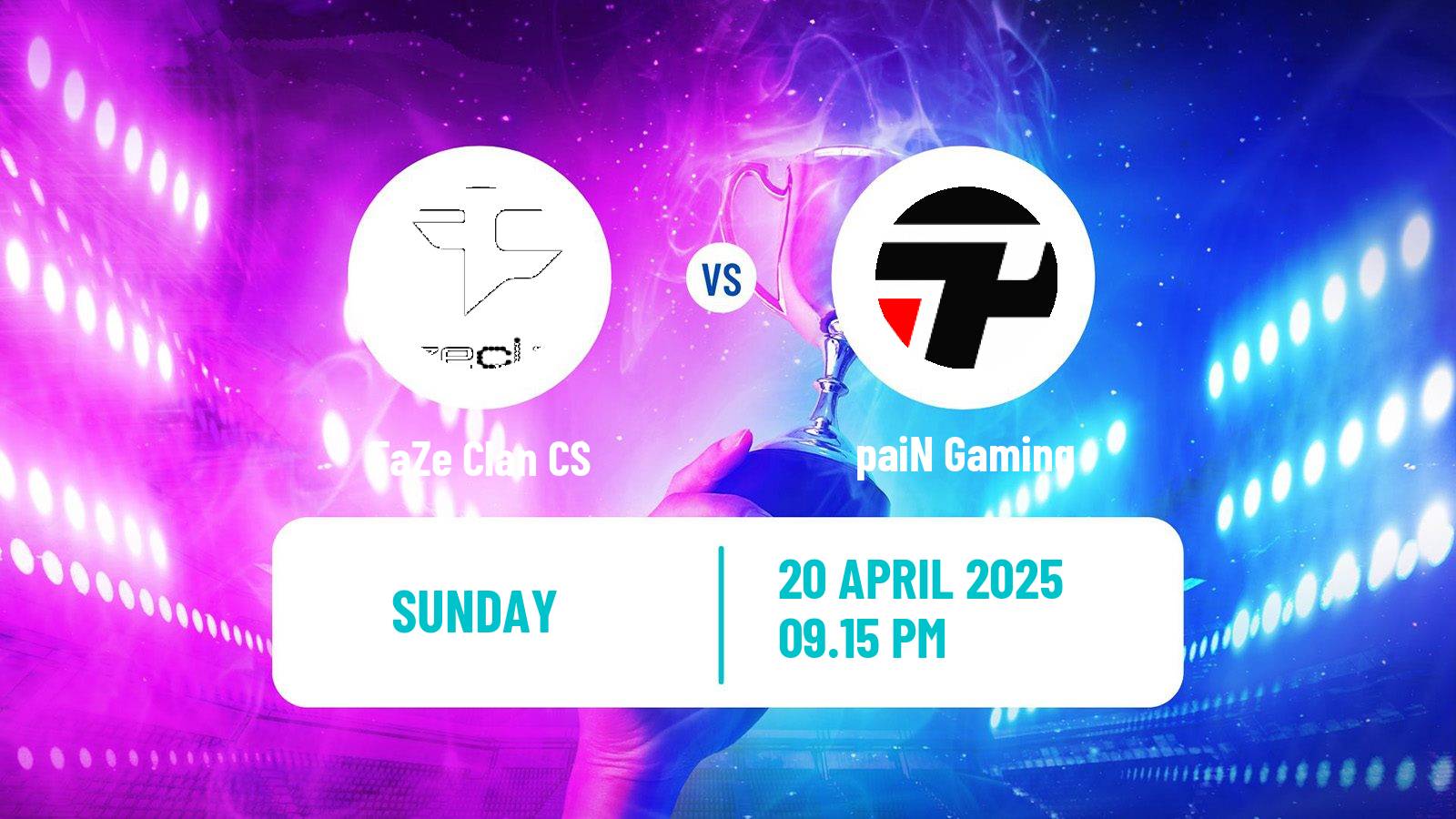 Esports Counter Strike Iem Melbourne FaZe Clan - paiN Gaming