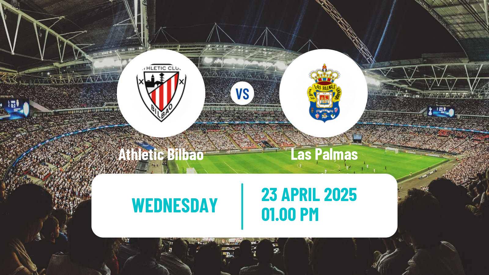 Soccer Spanish LaLiga Athletic Bilbao - Las Palmas